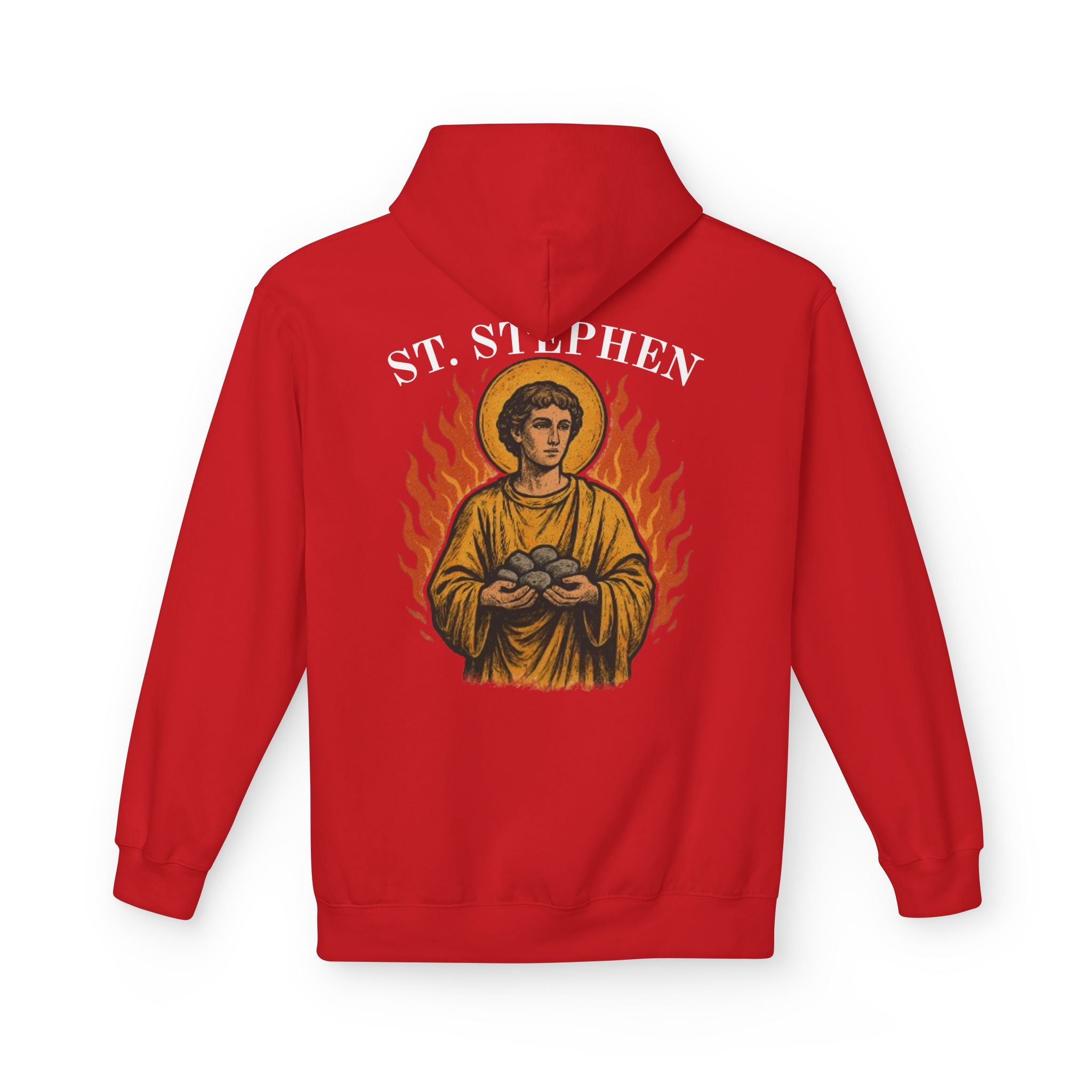 St. Stephen Fleece Hoodie - Victorium Saint Collection