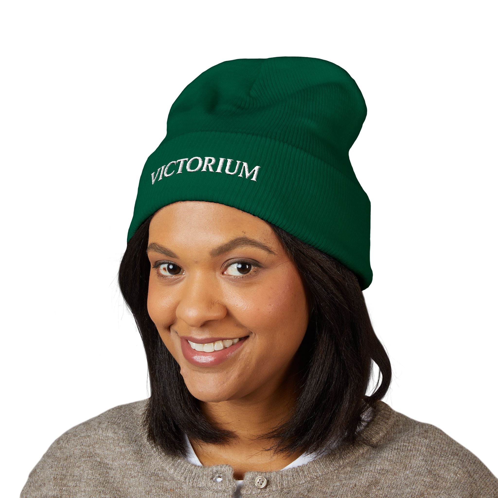 Victorium Unisex Embroided Beanie