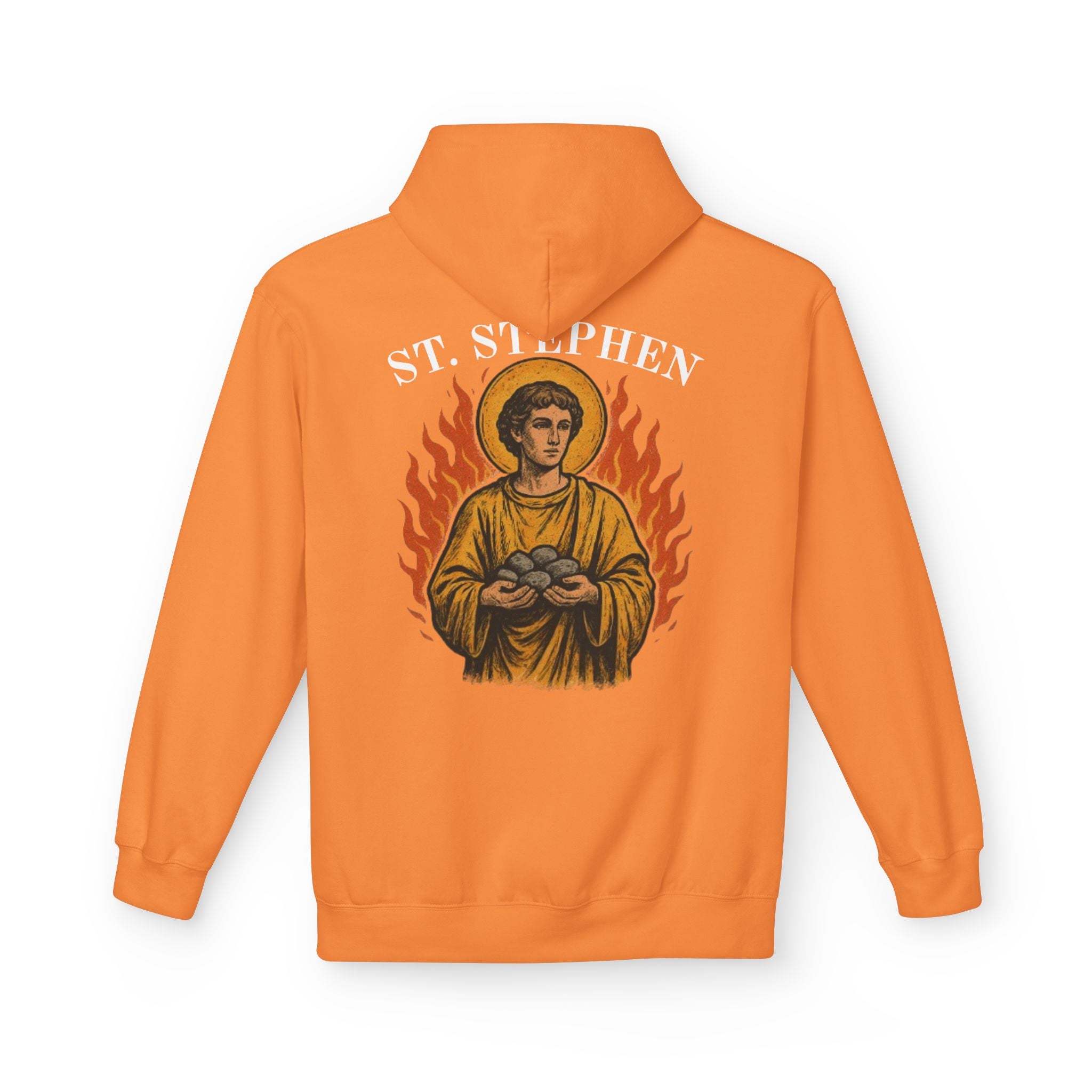 St. Stephen Fleece Hoodie - Victorium Saint Collection