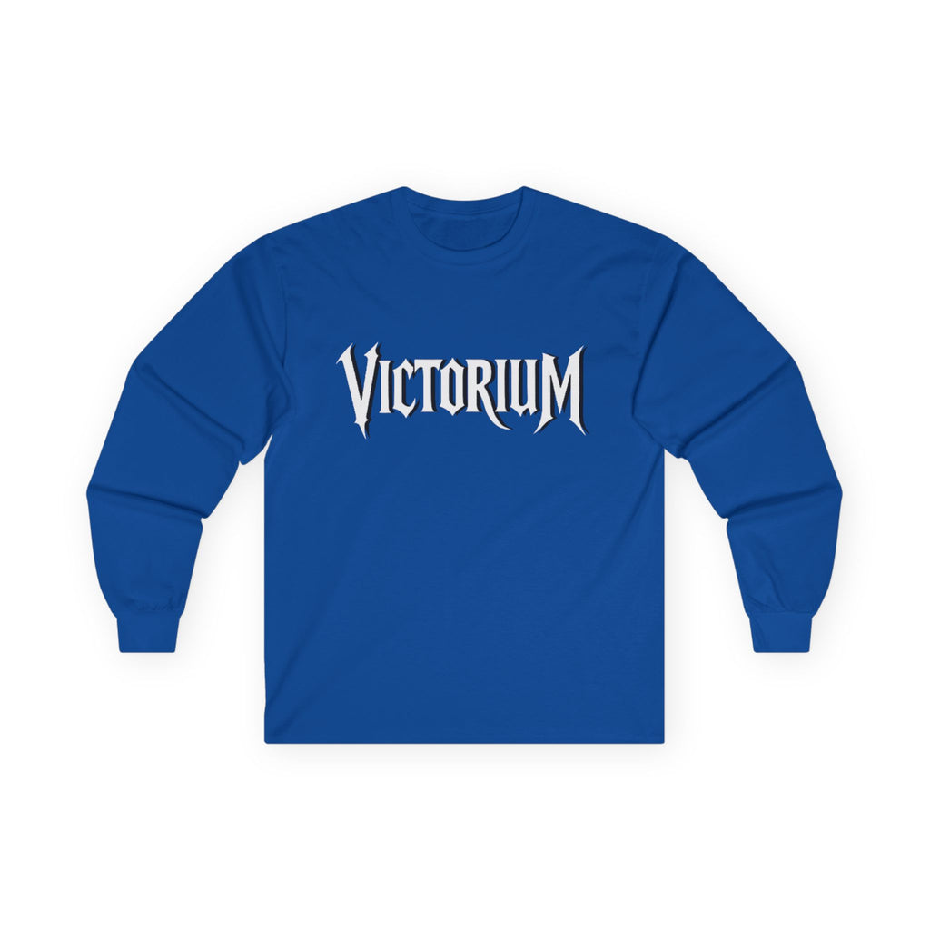Dove Surrounded Victorium Logo Unisex Long-Sleeve Tee