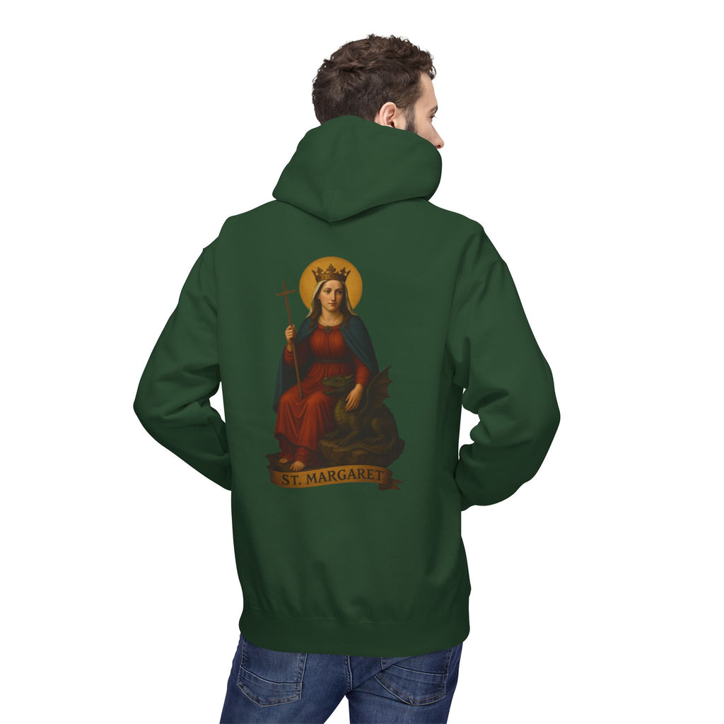 St. Margaret Fleece Hoodie — Victorium Saint Collection