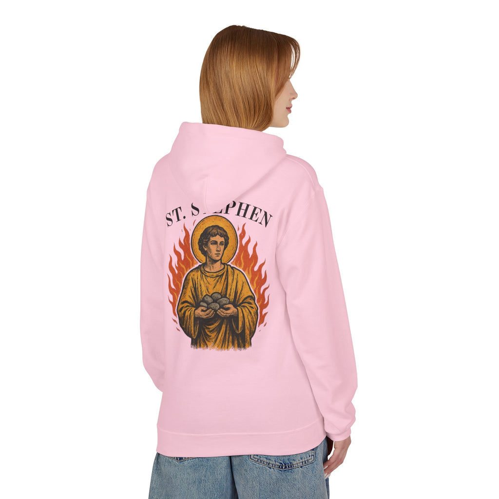 St. Stephen Fleece Hoodie - Victorium Saint Collection