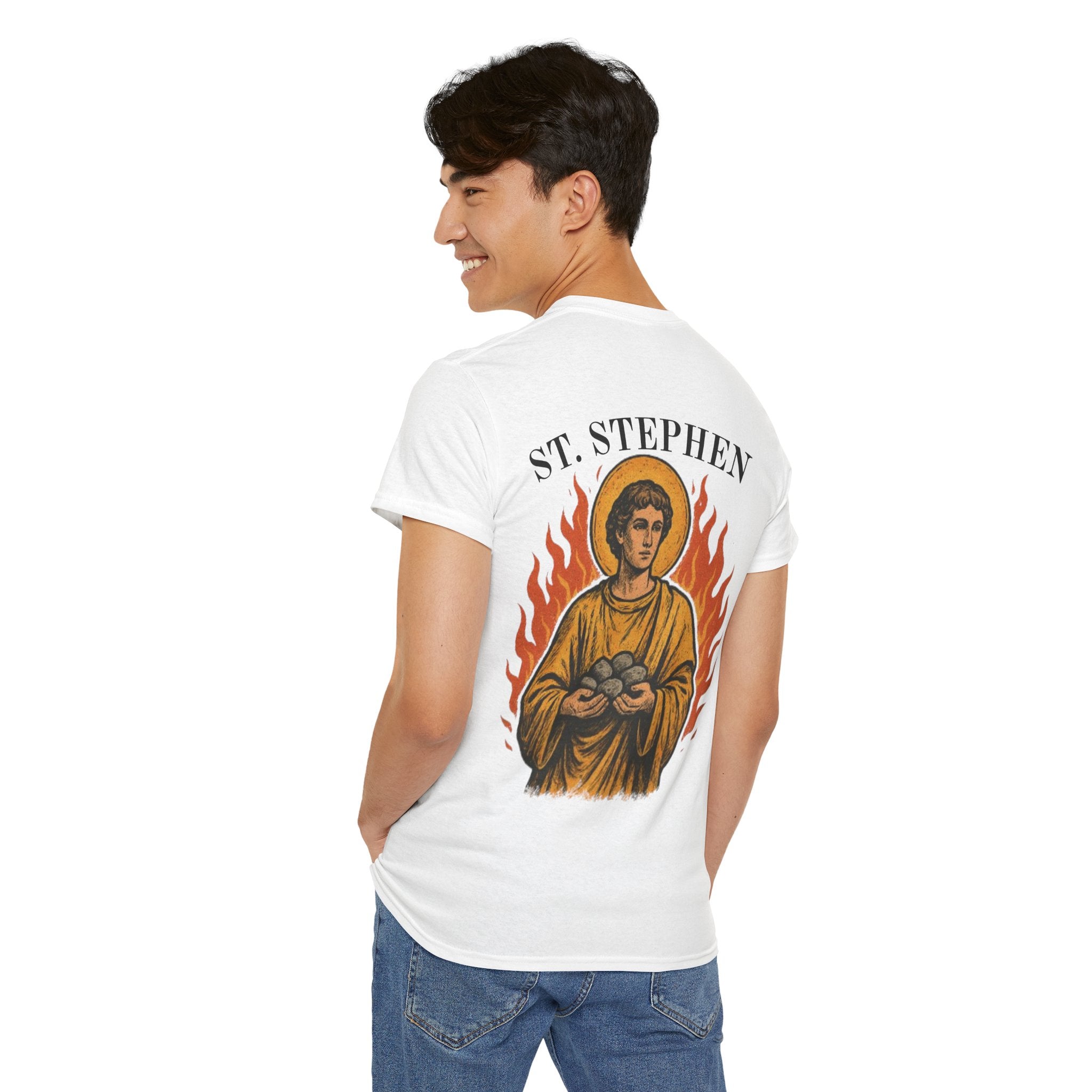 St. Stephen Tee-Shirt - Victorium Saint Collection
