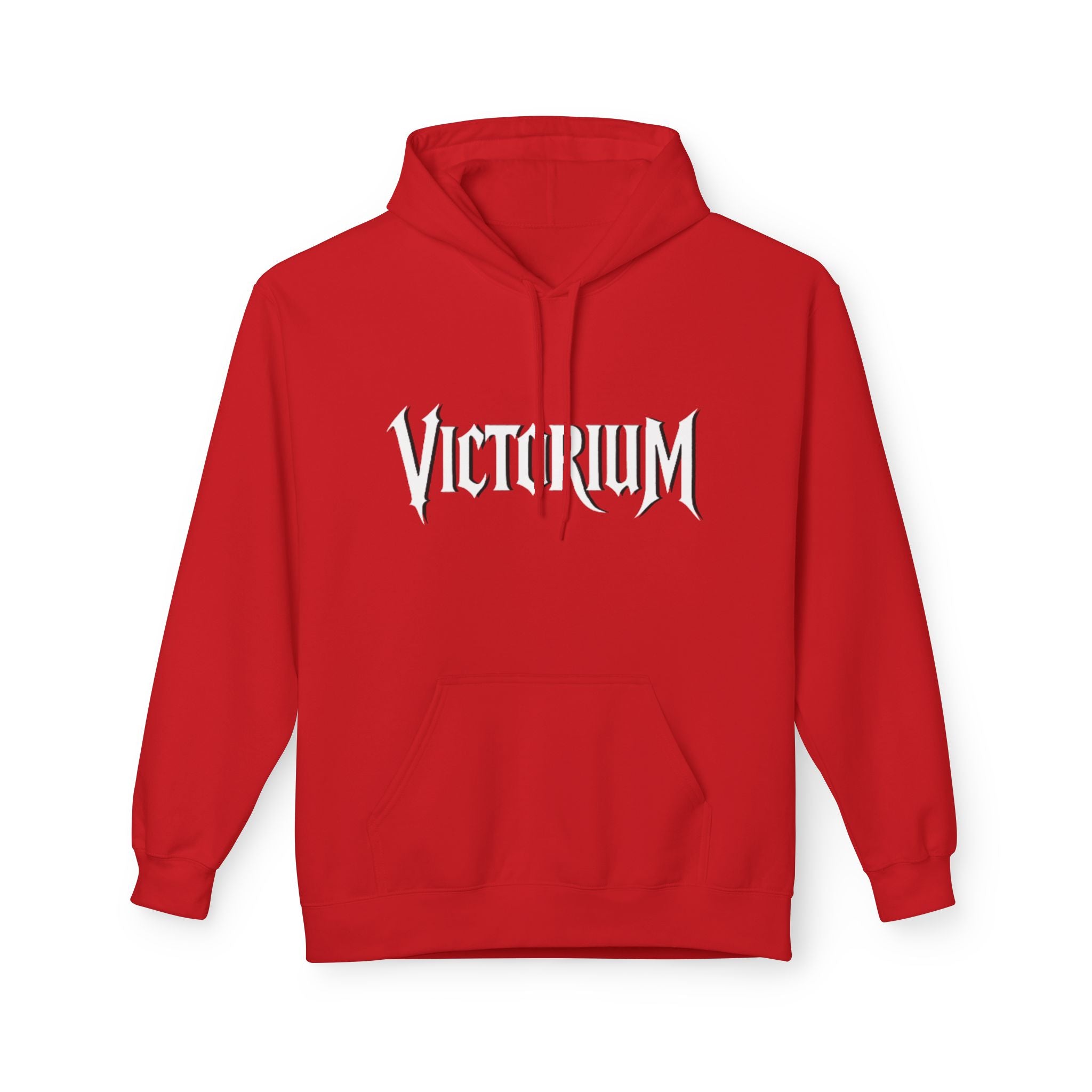 Dove Surrounded Victorium Logo Unisex Fleece Hoodie