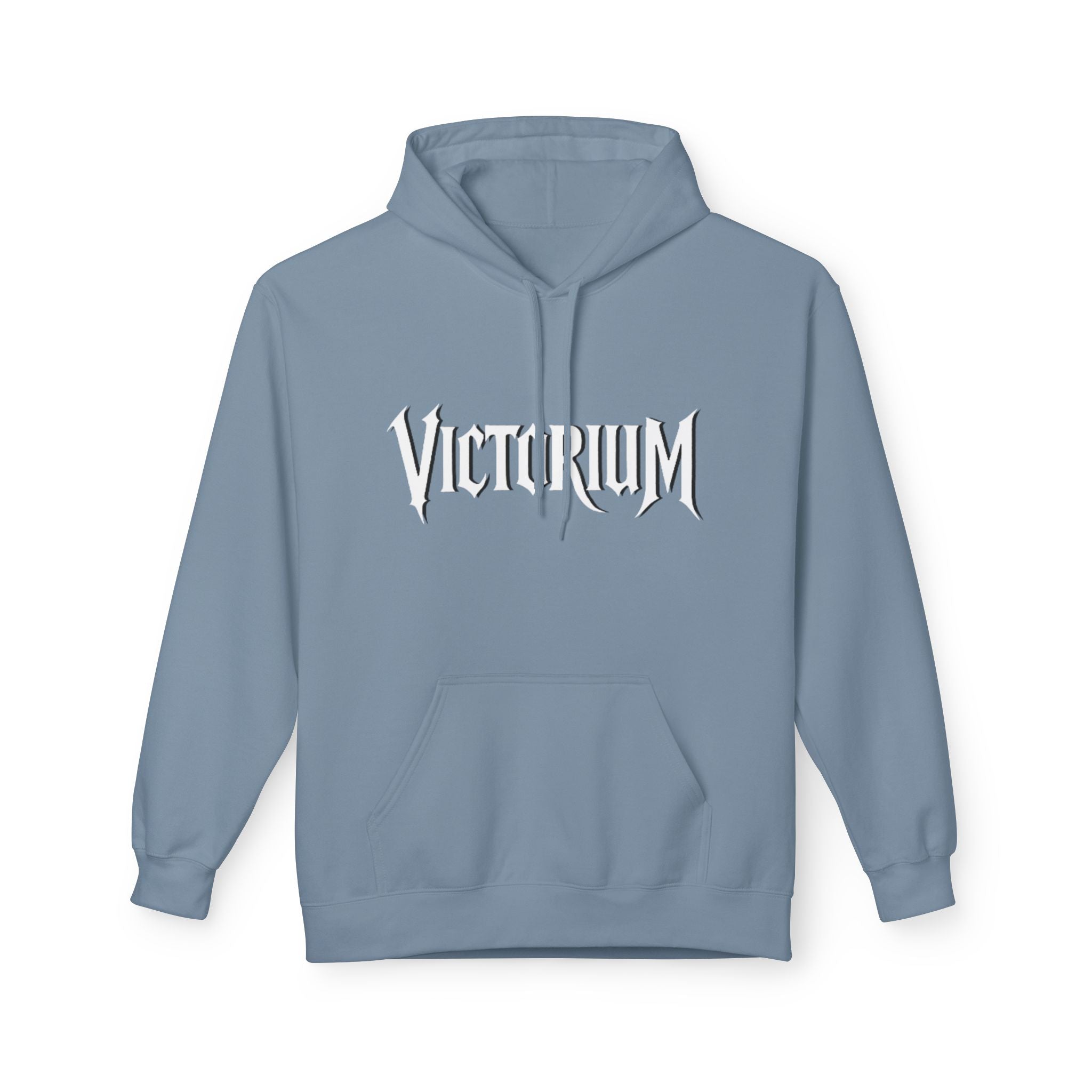 Dove Surrounded Victorium Logo Unisex Fleece Hoodie