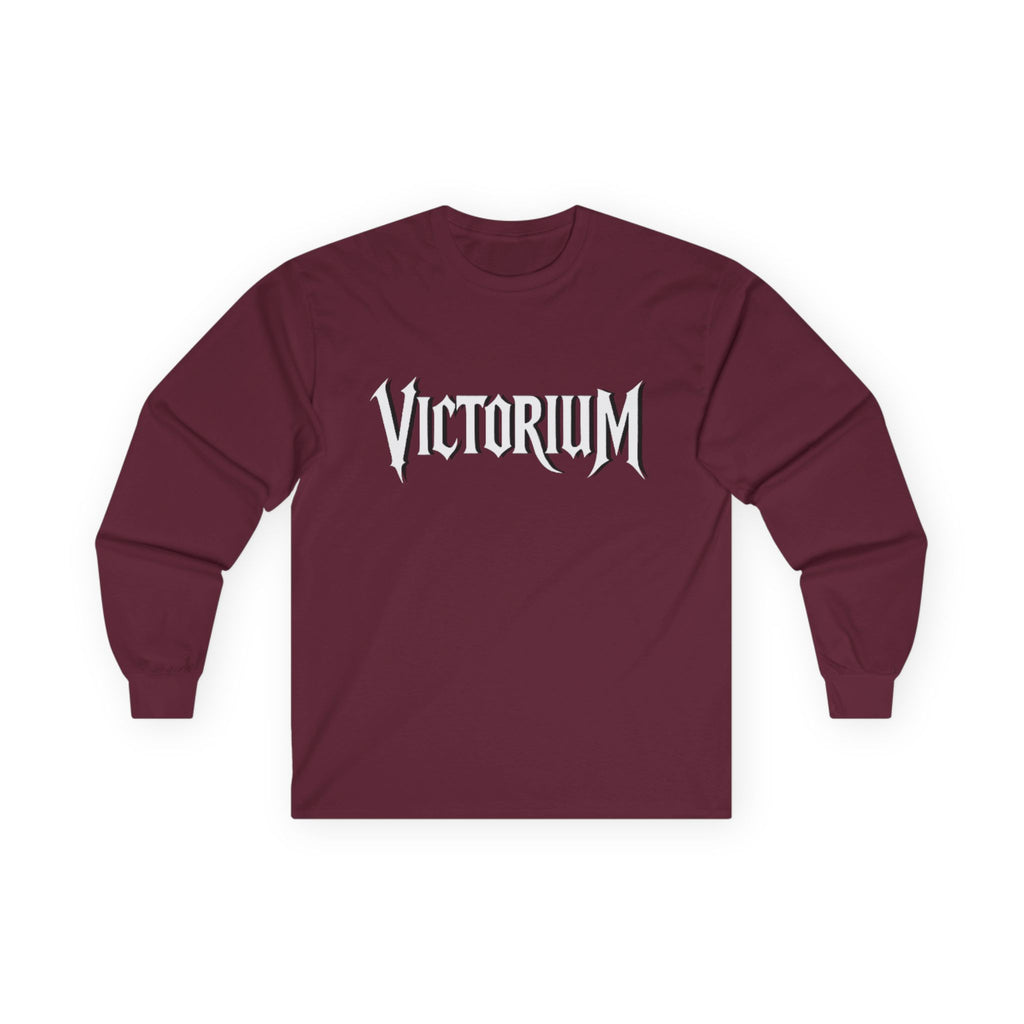 Dove Surrounded Victorium Logo Unisex Long-Sleeve Tee