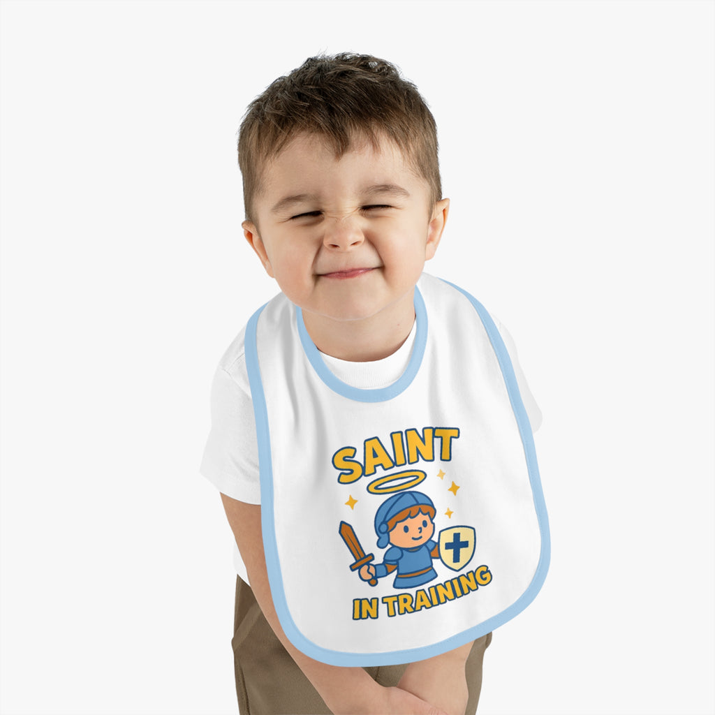 Saint in Training - Victorium Baby Bib