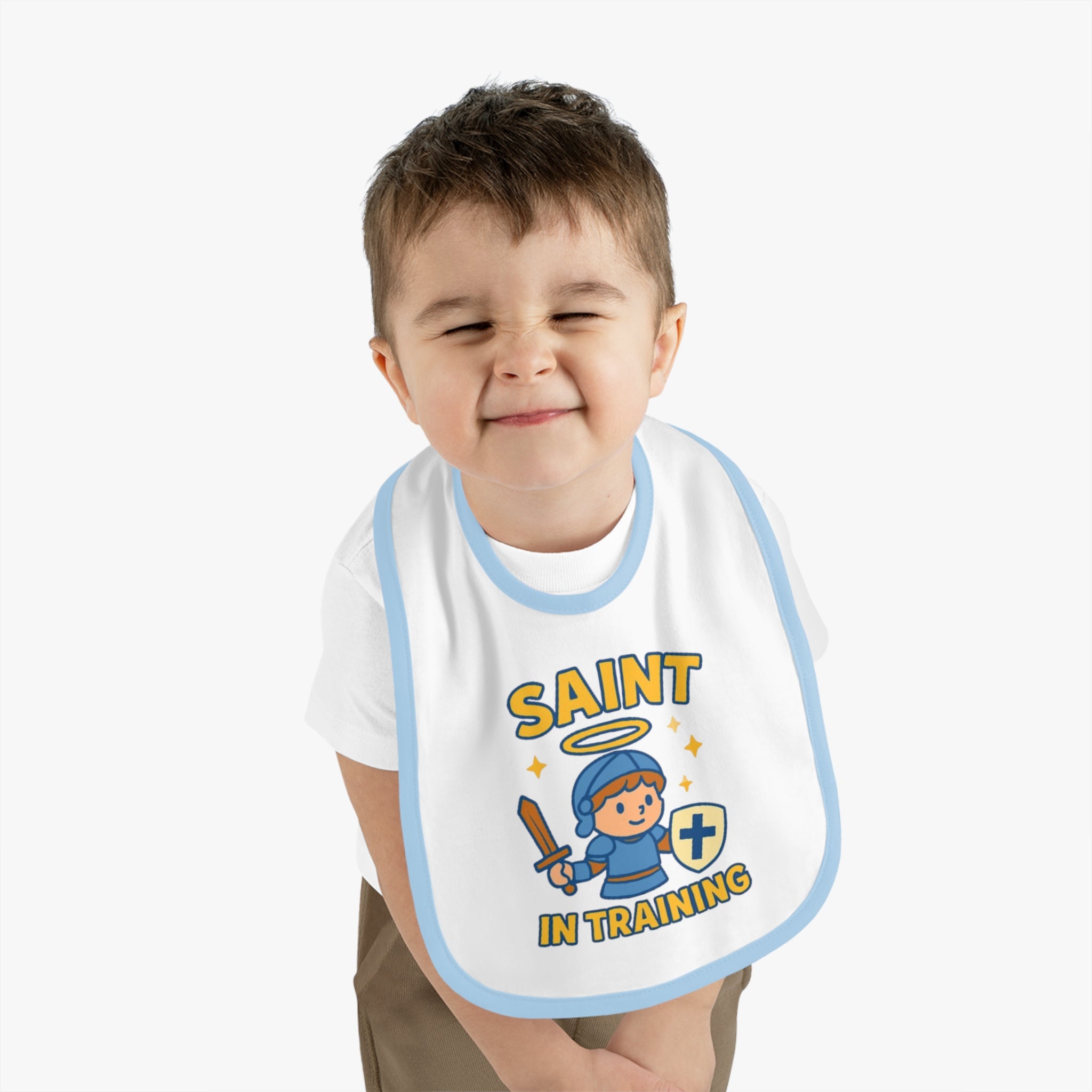 Saint in Training - Victorium Baby Bib