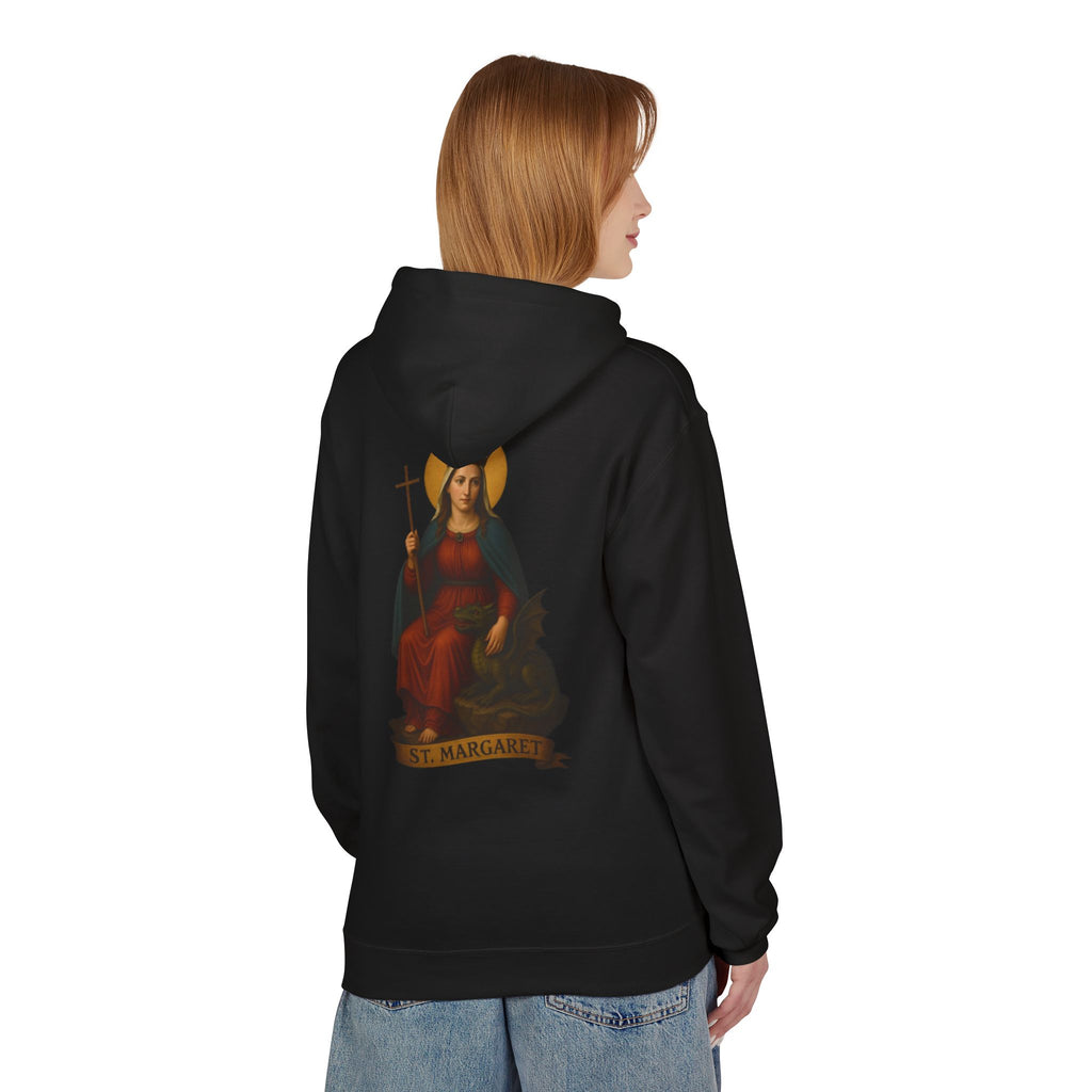 St. Margaret Fleece Hoodie — Victorium Saint Collection