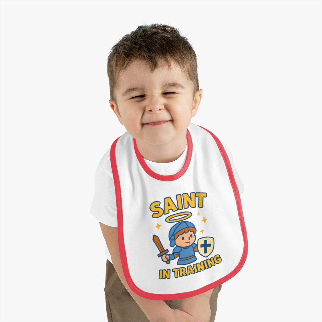 Saint in Training - Victorium Baby Bib