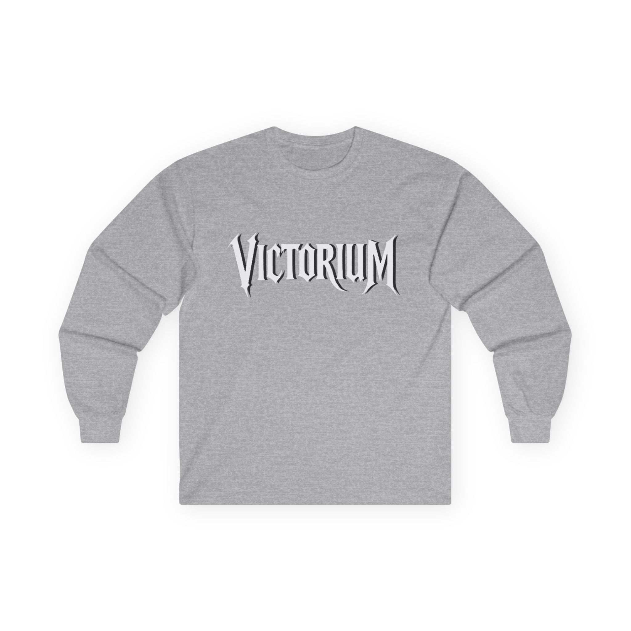 Dove Surrounded Victorium Logo Unisex Long-Sleeve Tee