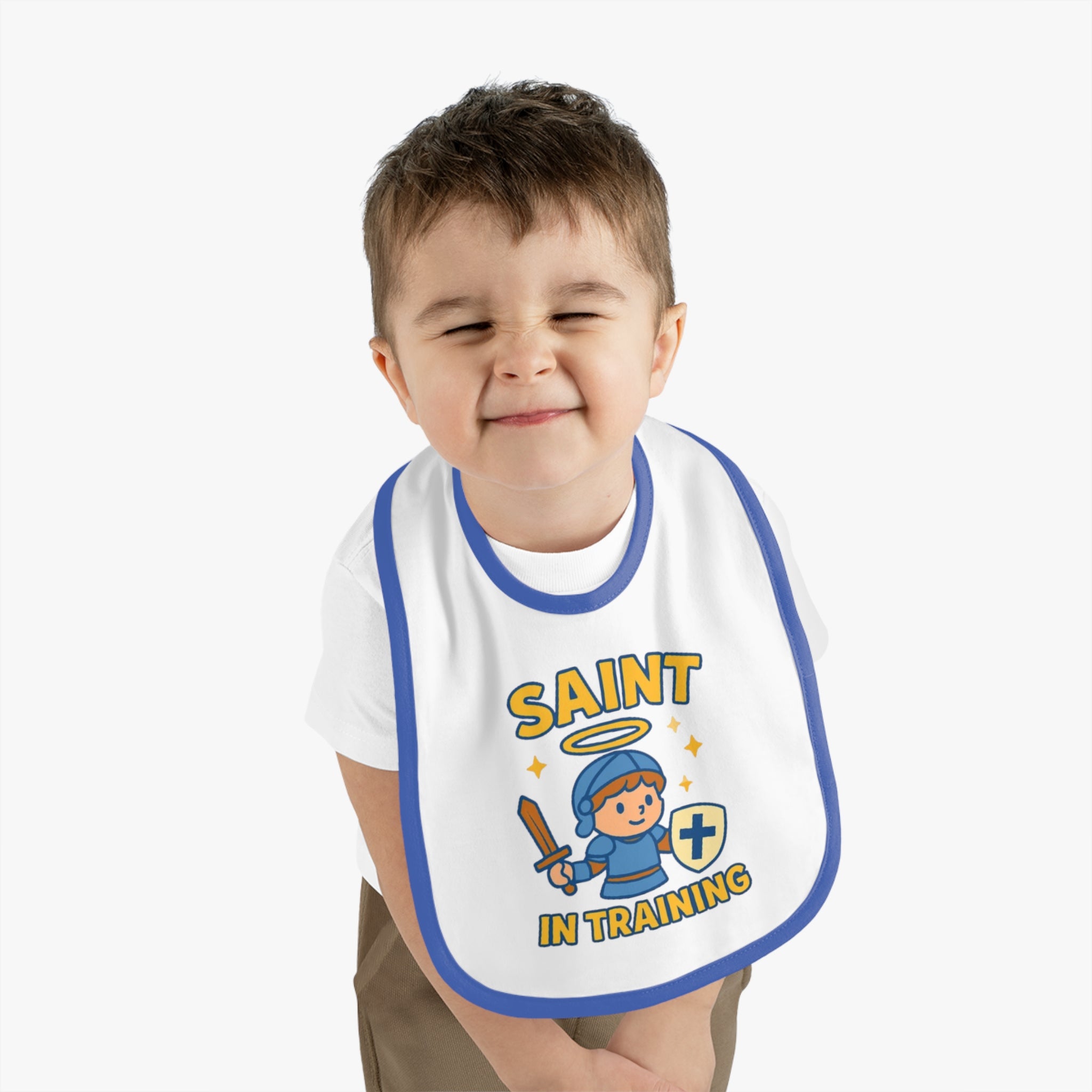 Saint in Training - Victorium Baby Bib