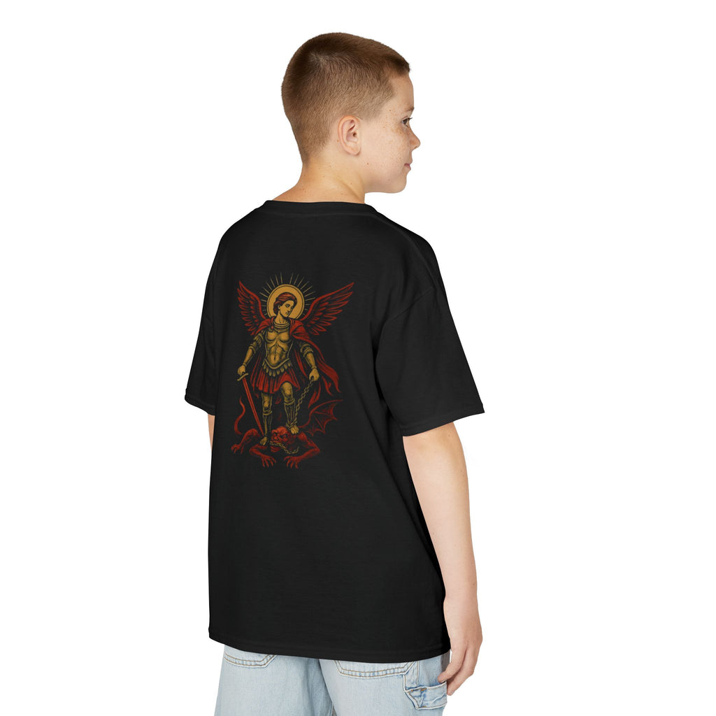 Victorium Revelation 12:9 Youth Tee-Shirt - Black