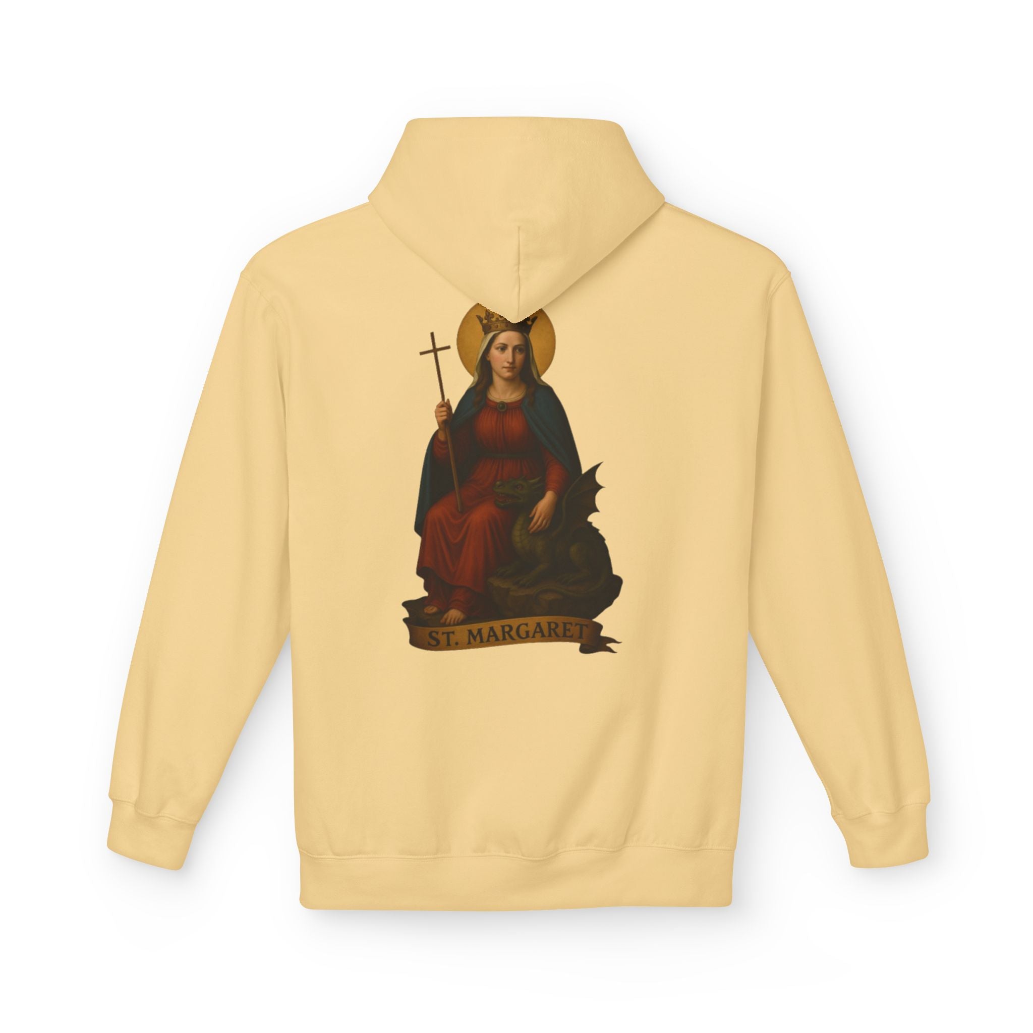 St. Margaret Fleece Hoodie — Victorium Saint Collection