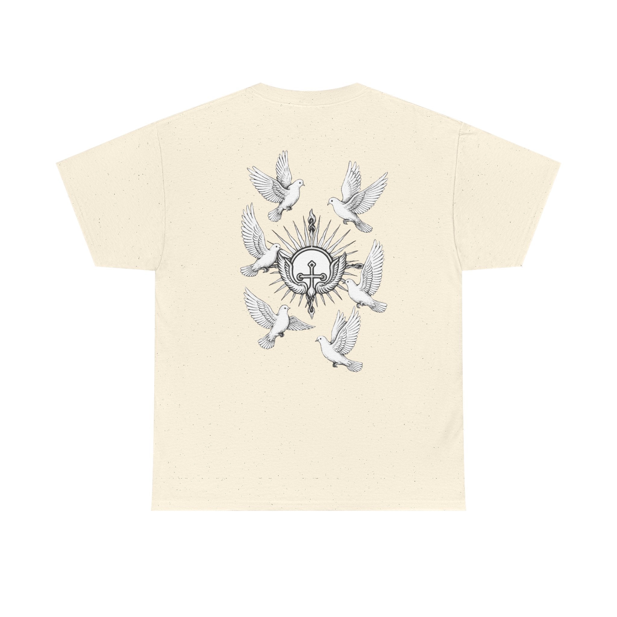 Dove Surrounded Victorium Logo Unisex Tee