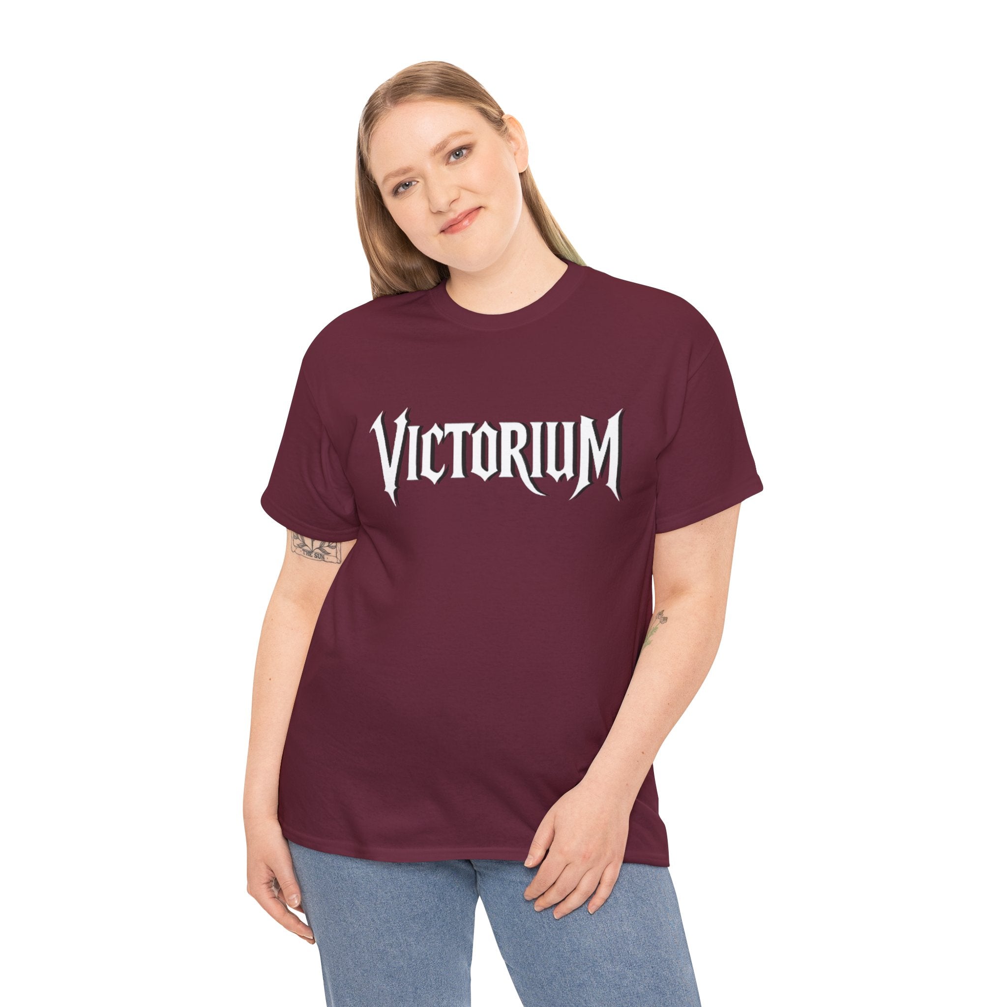 Dove Surrounded Victorium Logo Unisex Tee