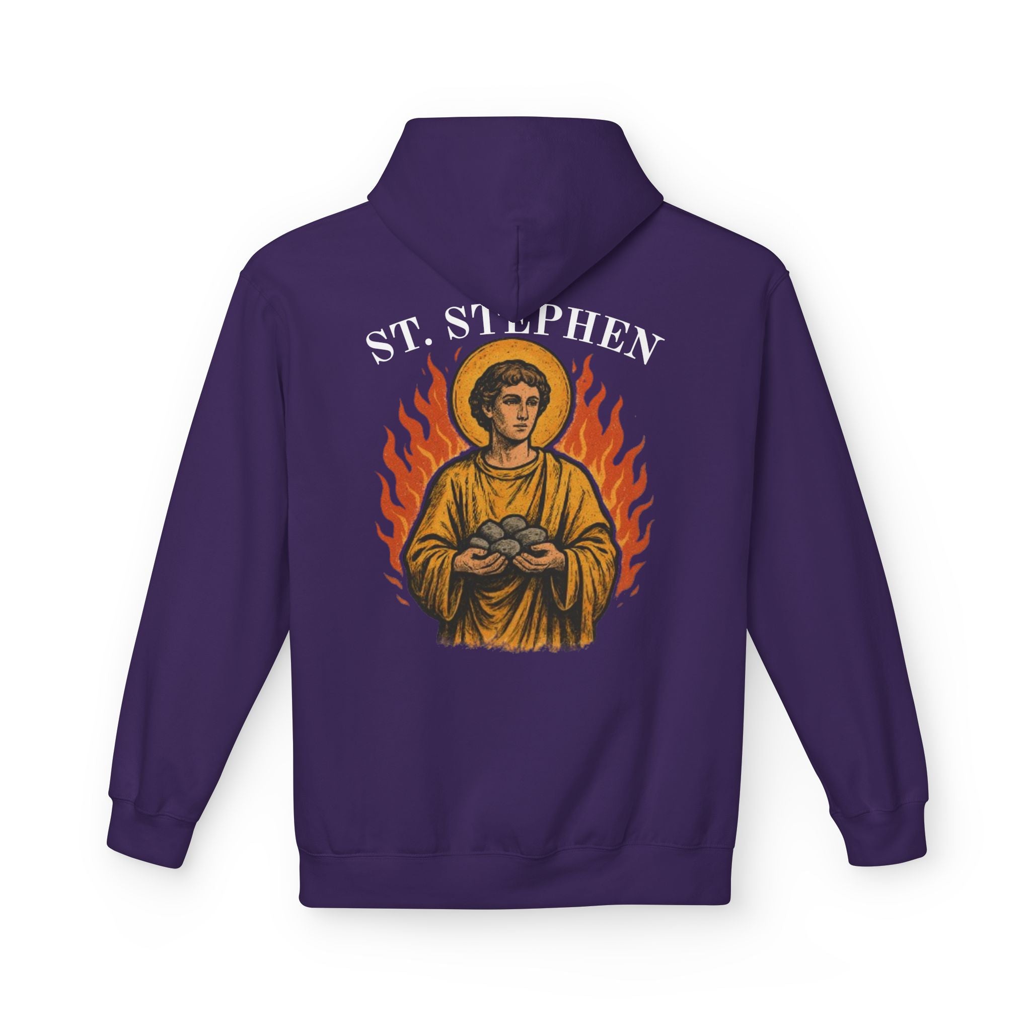 St. Stephen Fleece Hoodie - Victorium Saint Collection