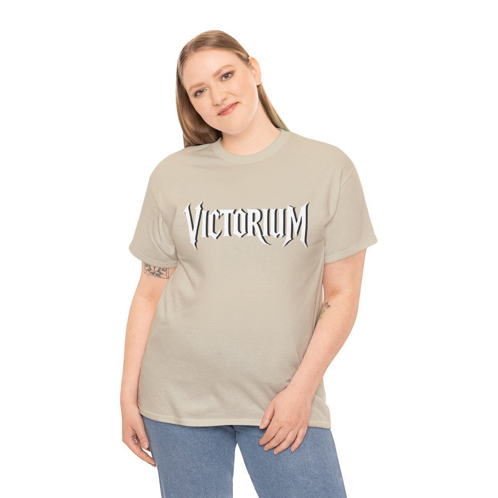 Dove Surrounded Victorium Logo Unisex Tee
