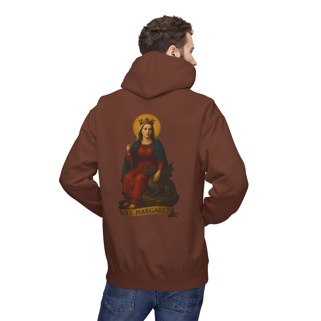 St. Margaret Fleece Hoodie — Victorium Saint Collection