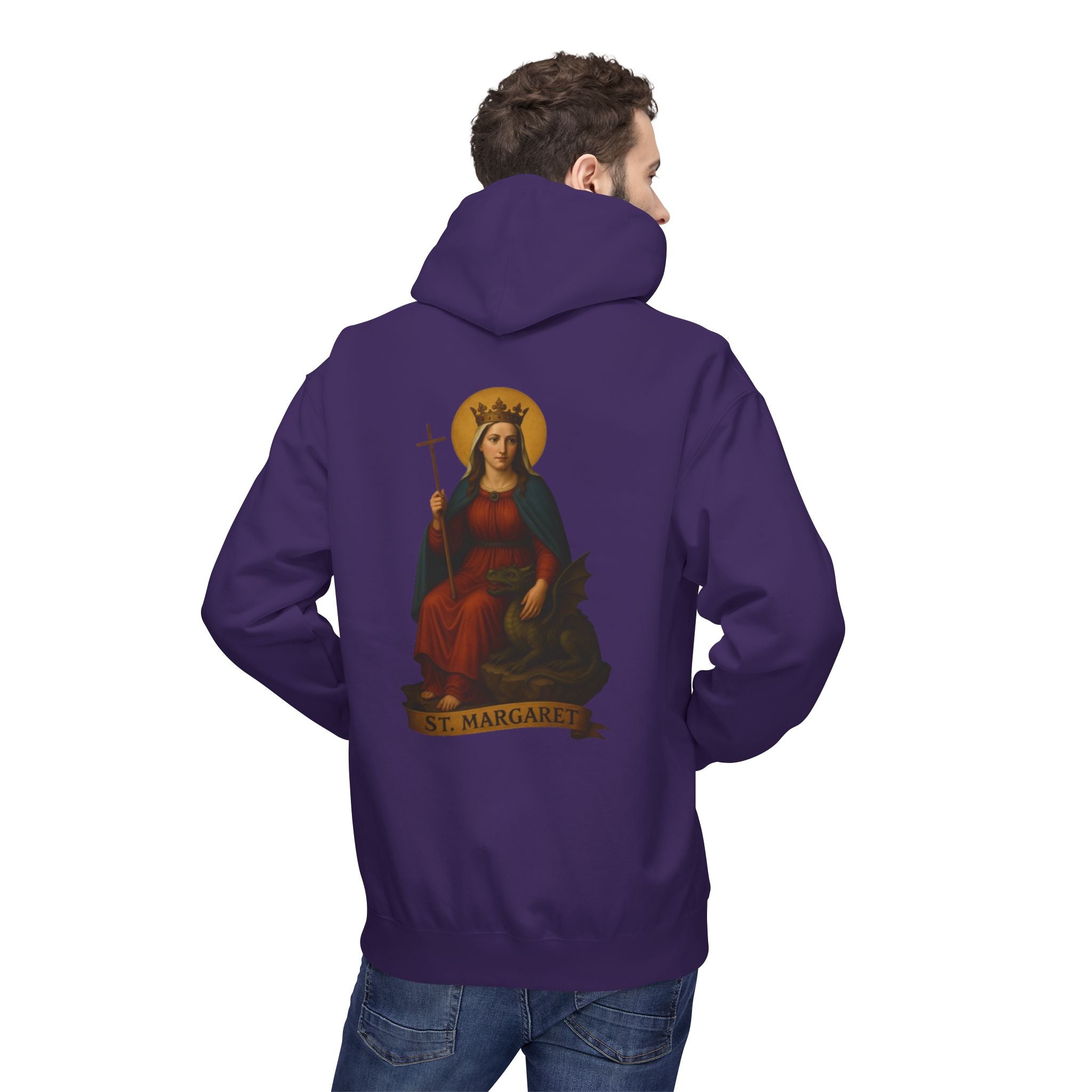 St. Margaret Fleece Hoodie — Victorium Saint Collection