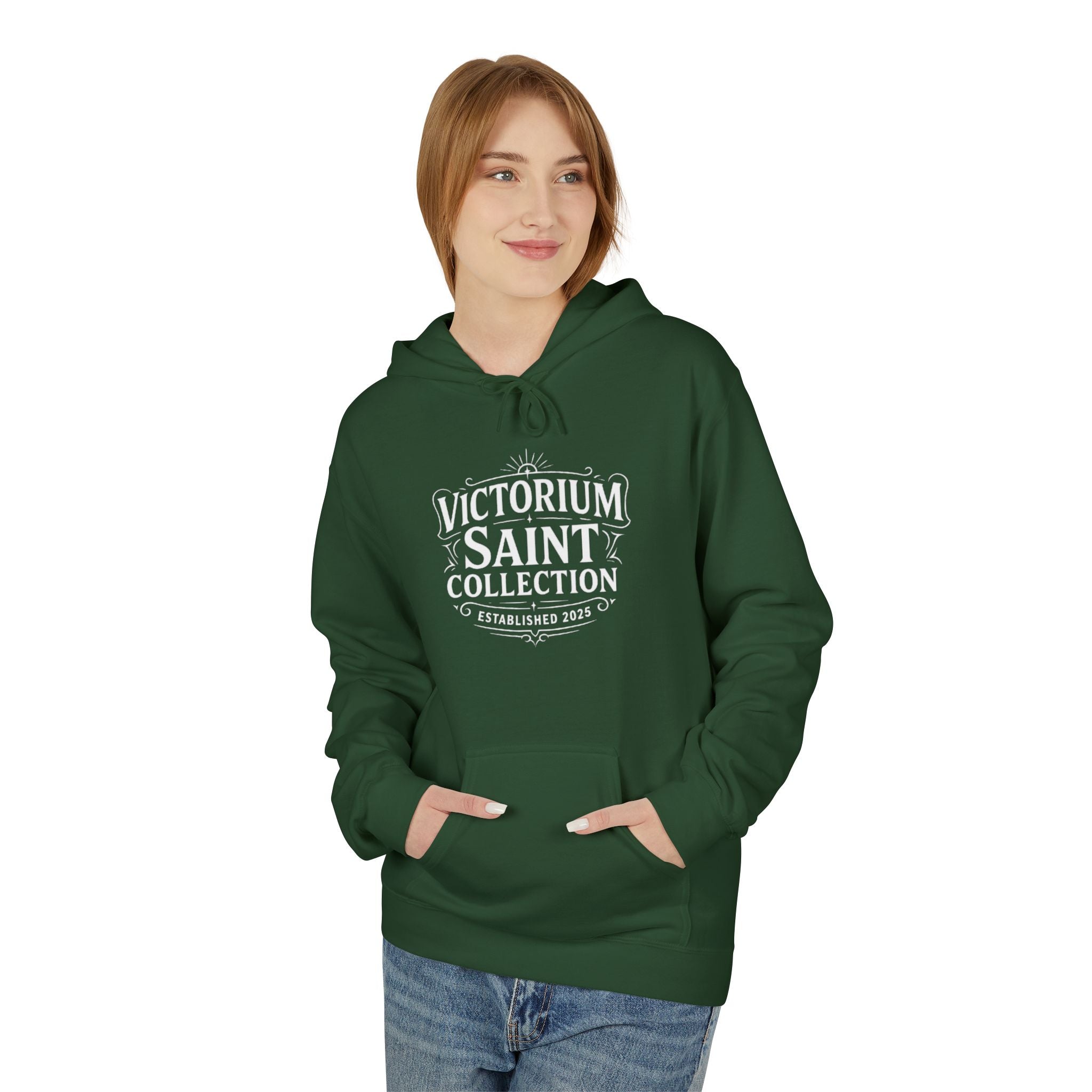 St. Margaret Fleece Hoodie — Victorium Saint Collection