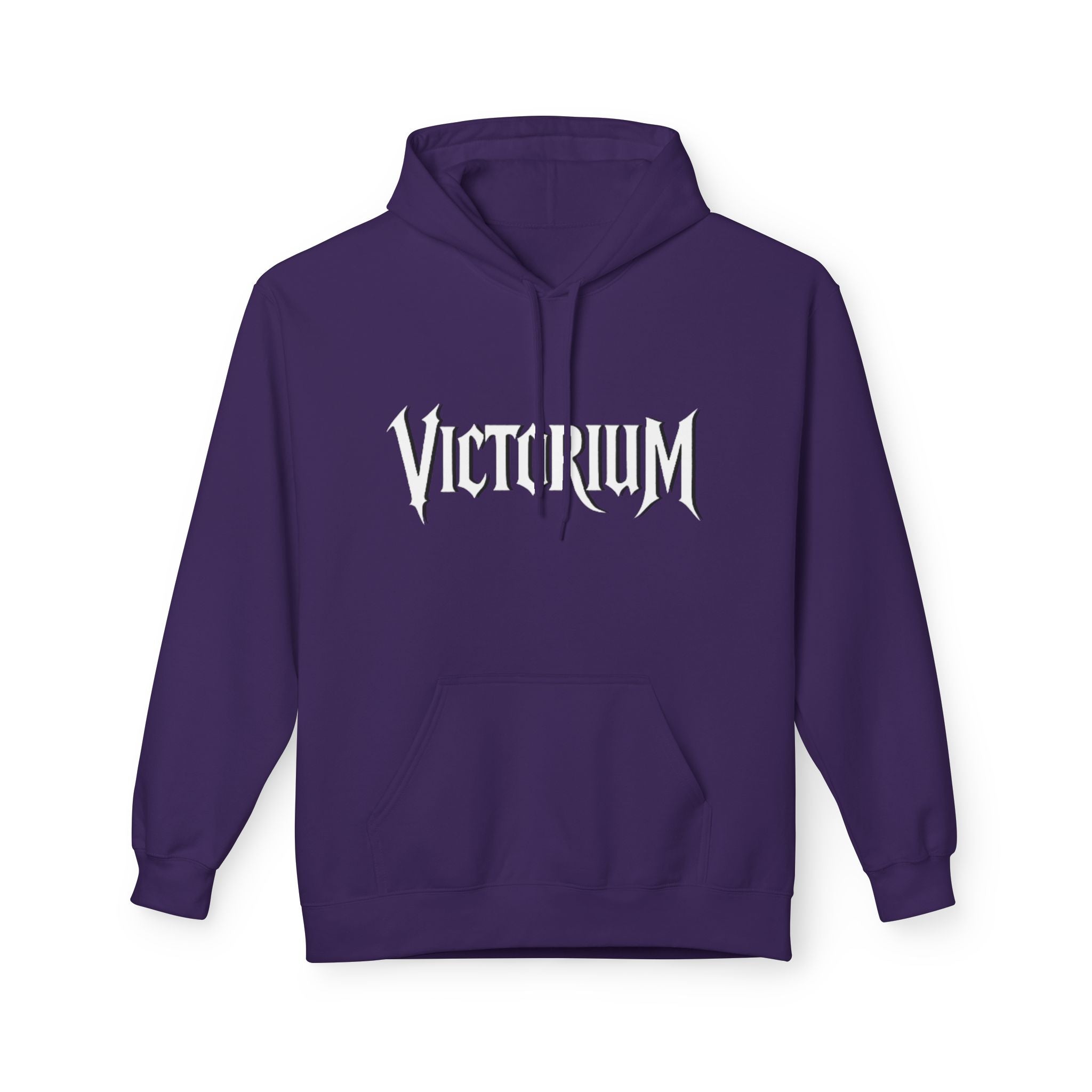 Dove Surrounded Victorium Logo Unisex Fleece Hoodie