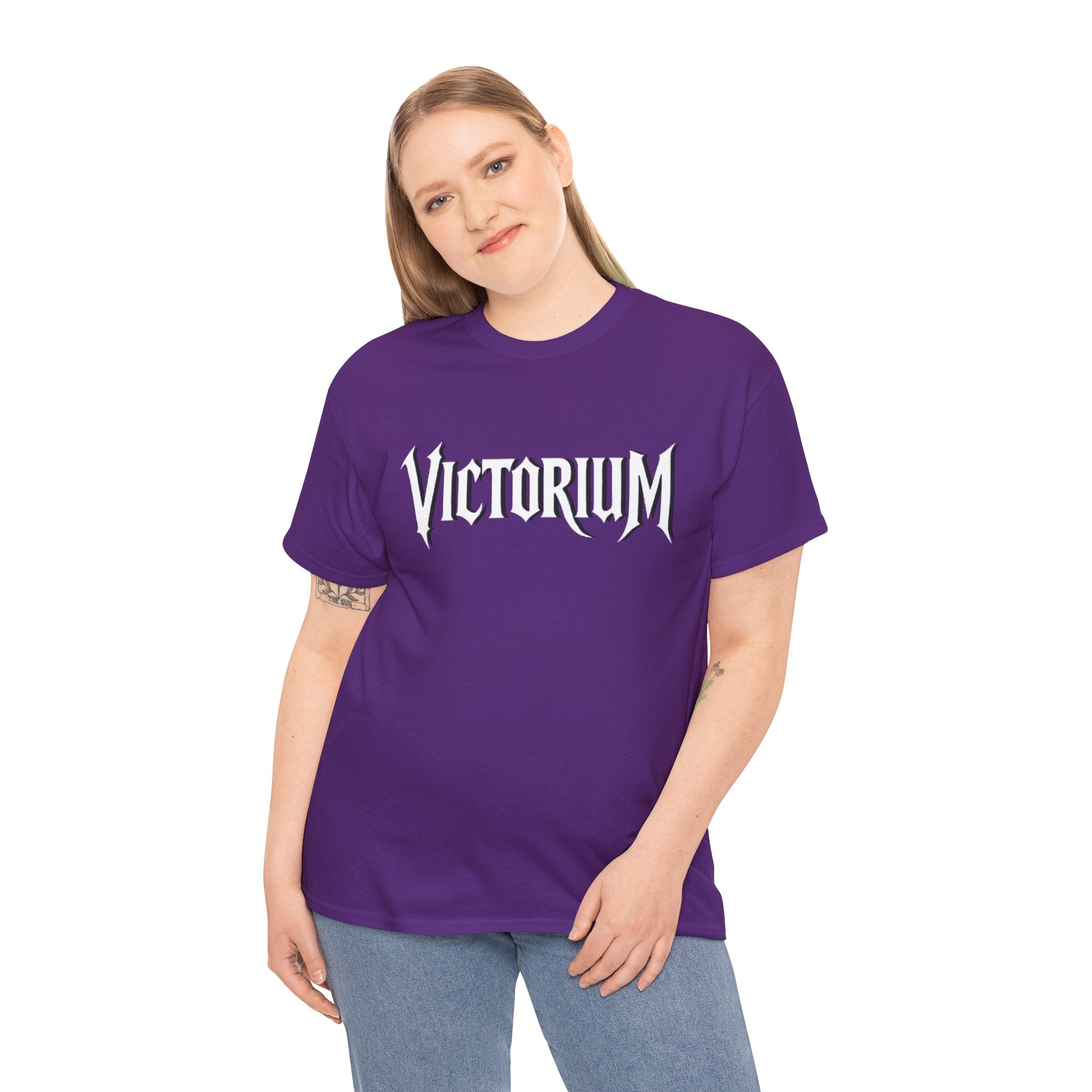 Dove Surrounded Victorium Logo Unisex Tee
