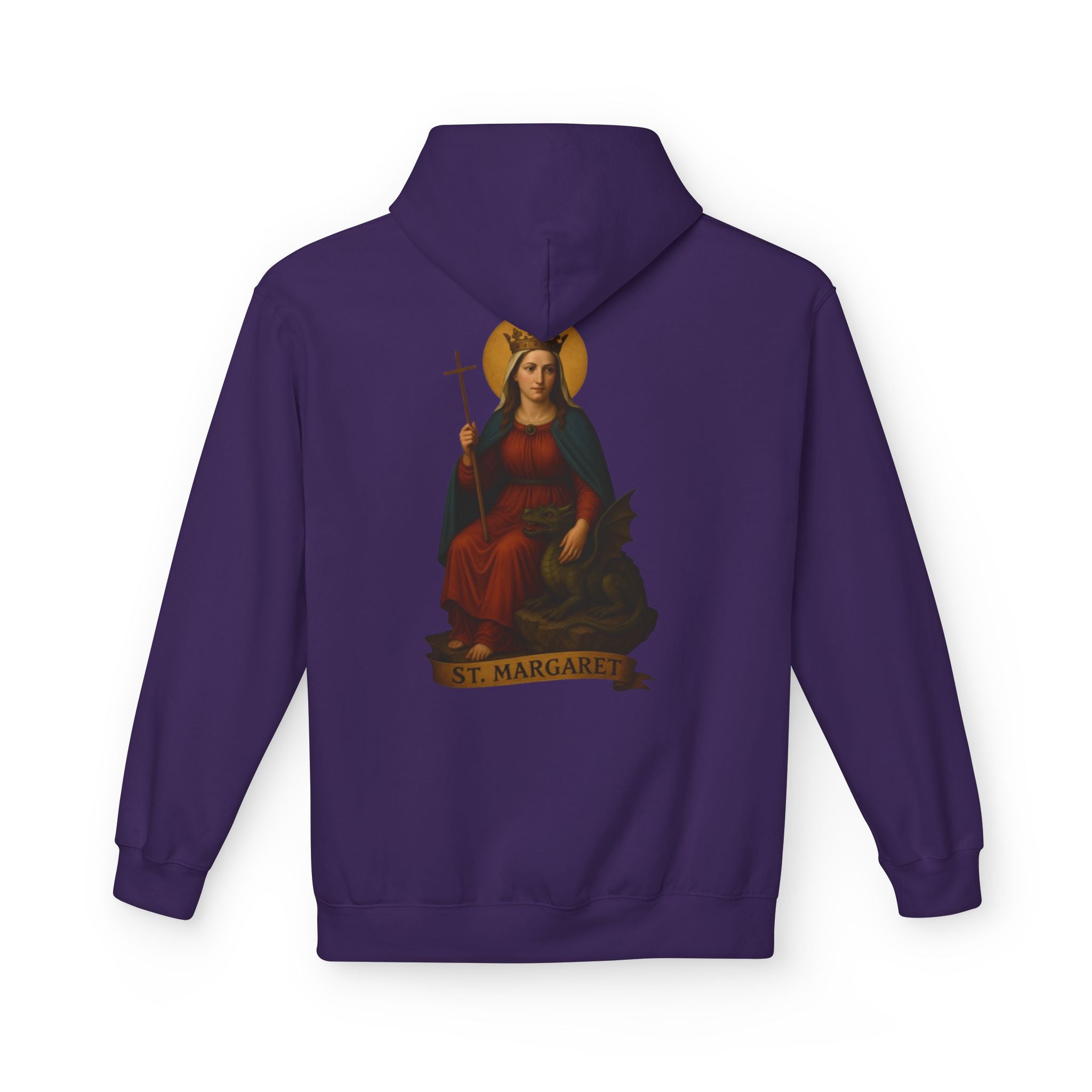 St. Margaret Fleece Hoodie — Victorium Saint Collection