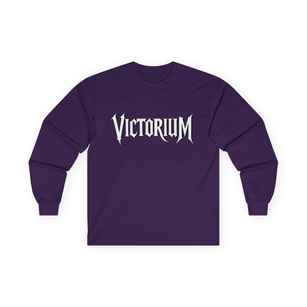 Dove Surrounded Victorium Logo Unisex Long-Sleeve Tee