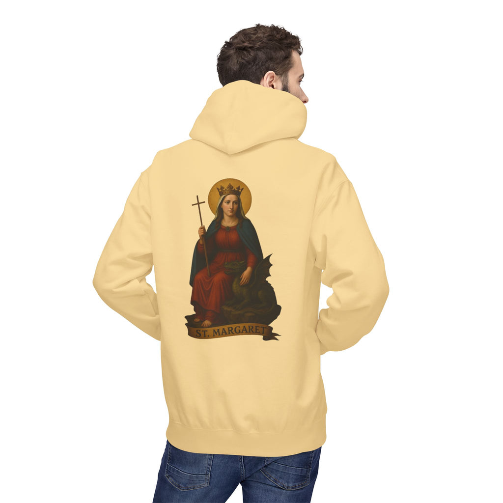 St. Margaret Fleece Hoodie — Victorium Saint Collection