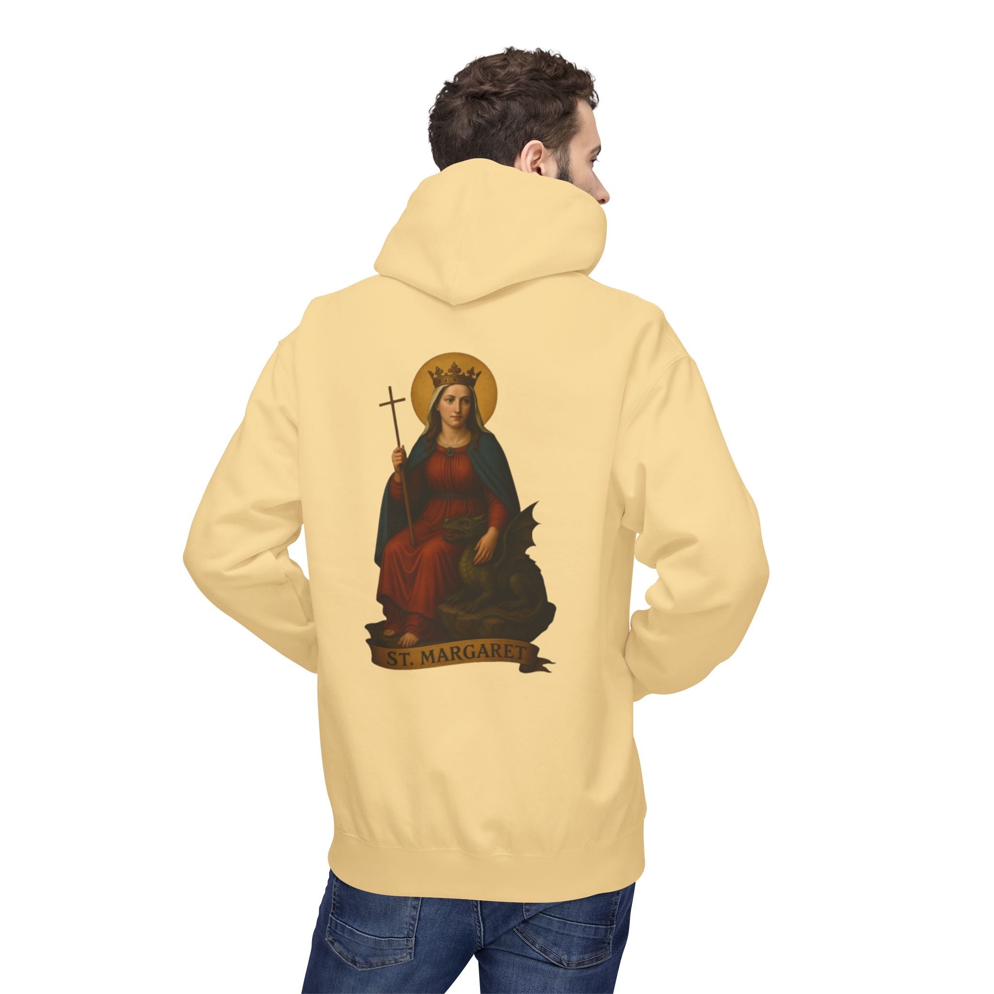 St. Margaret Fleece Hoodie — Victorium Saint Collection