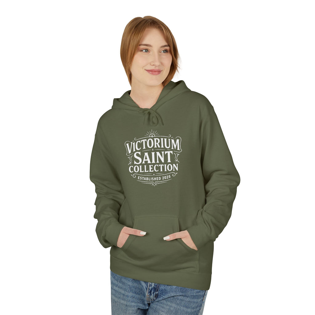 St. Margaret Fleece Hoodie — Victorium Saint Collection