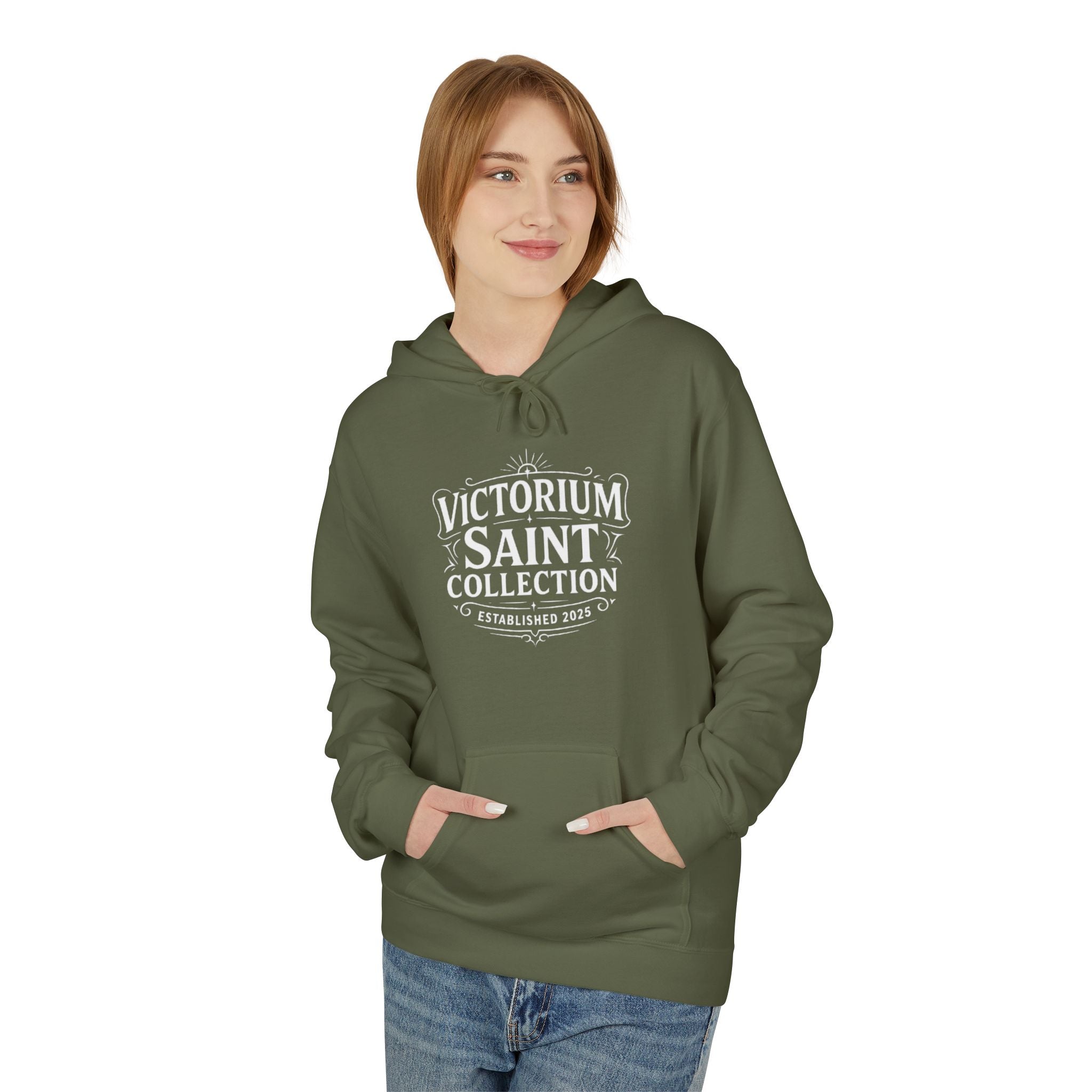 St. Margaret Fleece Hoodie — Victorium Saint Collection