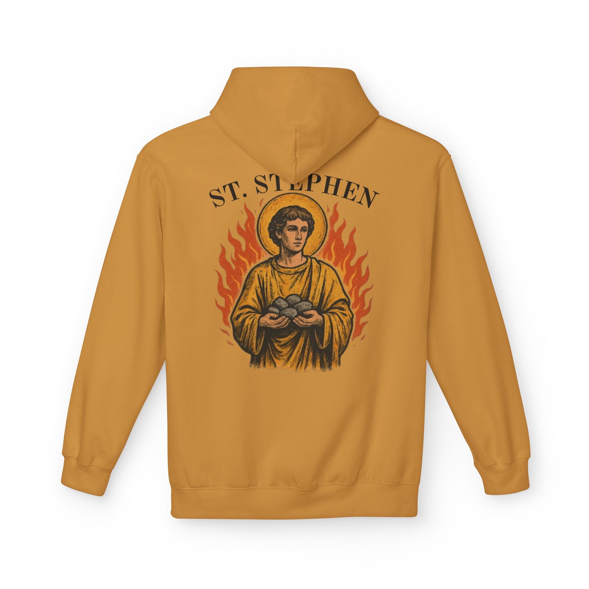 St. Stephen Fleece Hoodie - Victorium Saint Collection