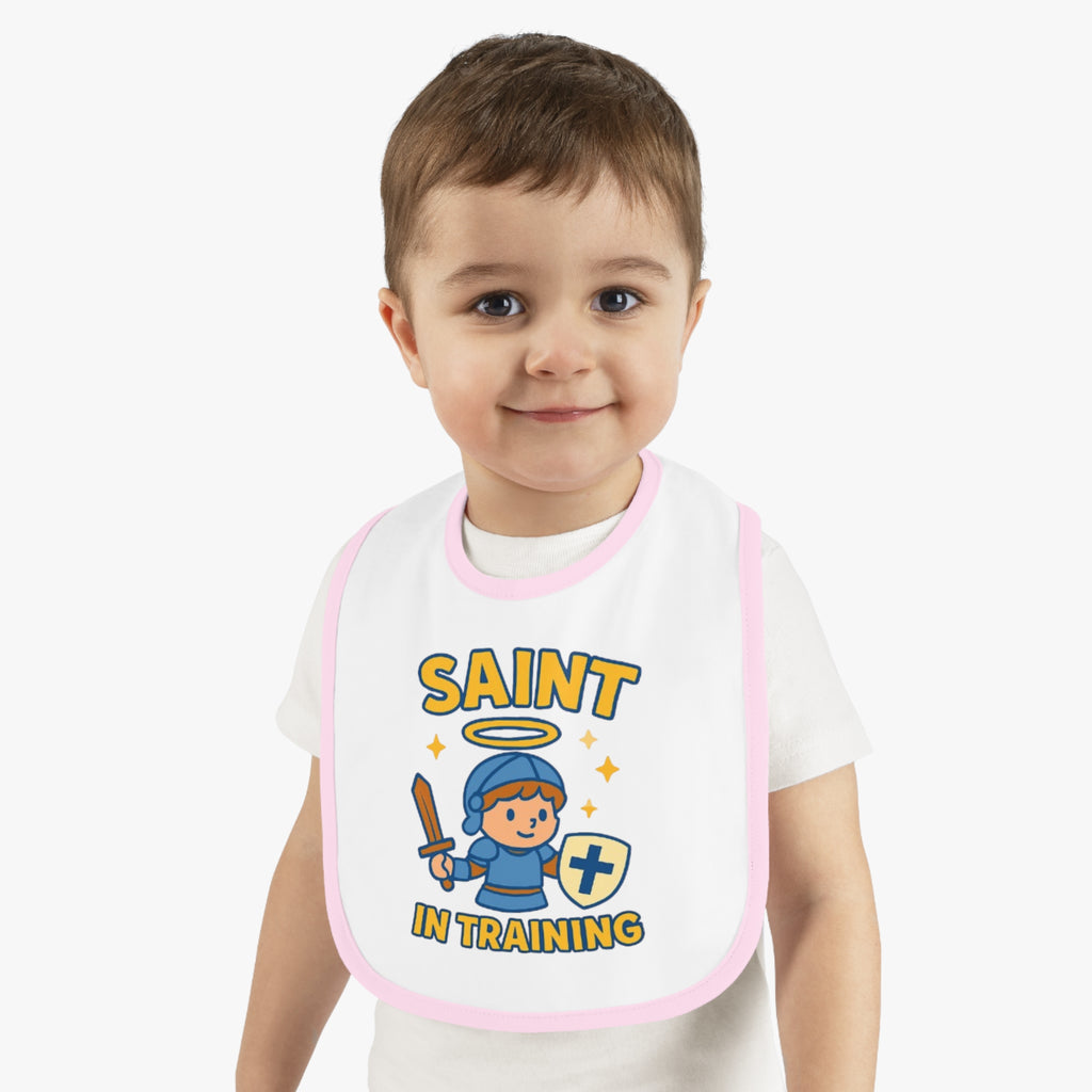 Saint in Training - Victorium Baby Bib
