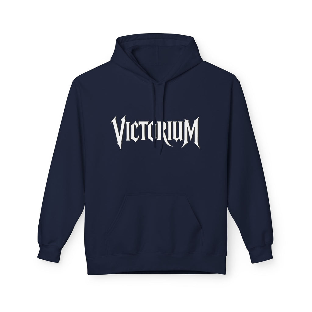 Dove Surrounded Victorium Logo Unisex Fleece Hoodie