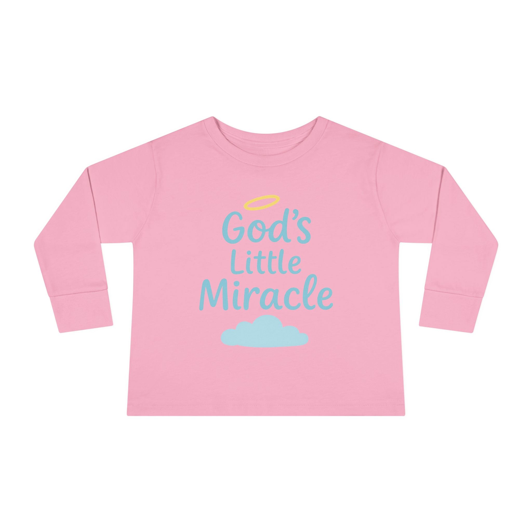God's Little Miracle - Victorium Toddler Long Sleeve Tee