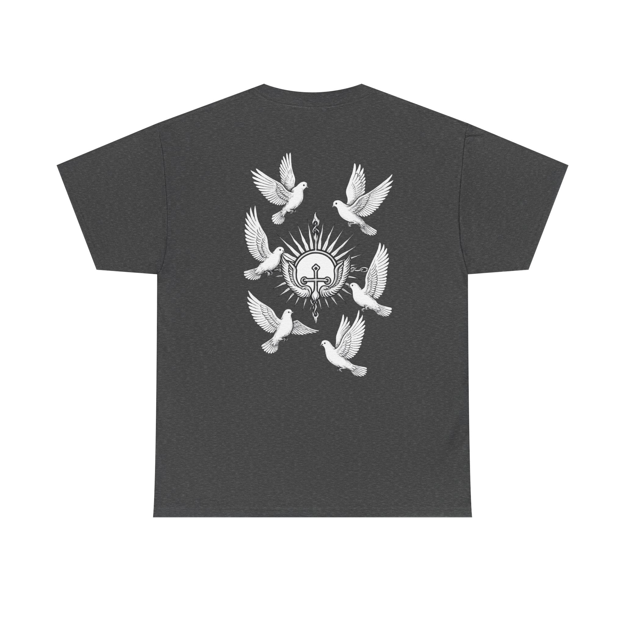 Dove Surrounded Victorium Logo Unisex Tee
