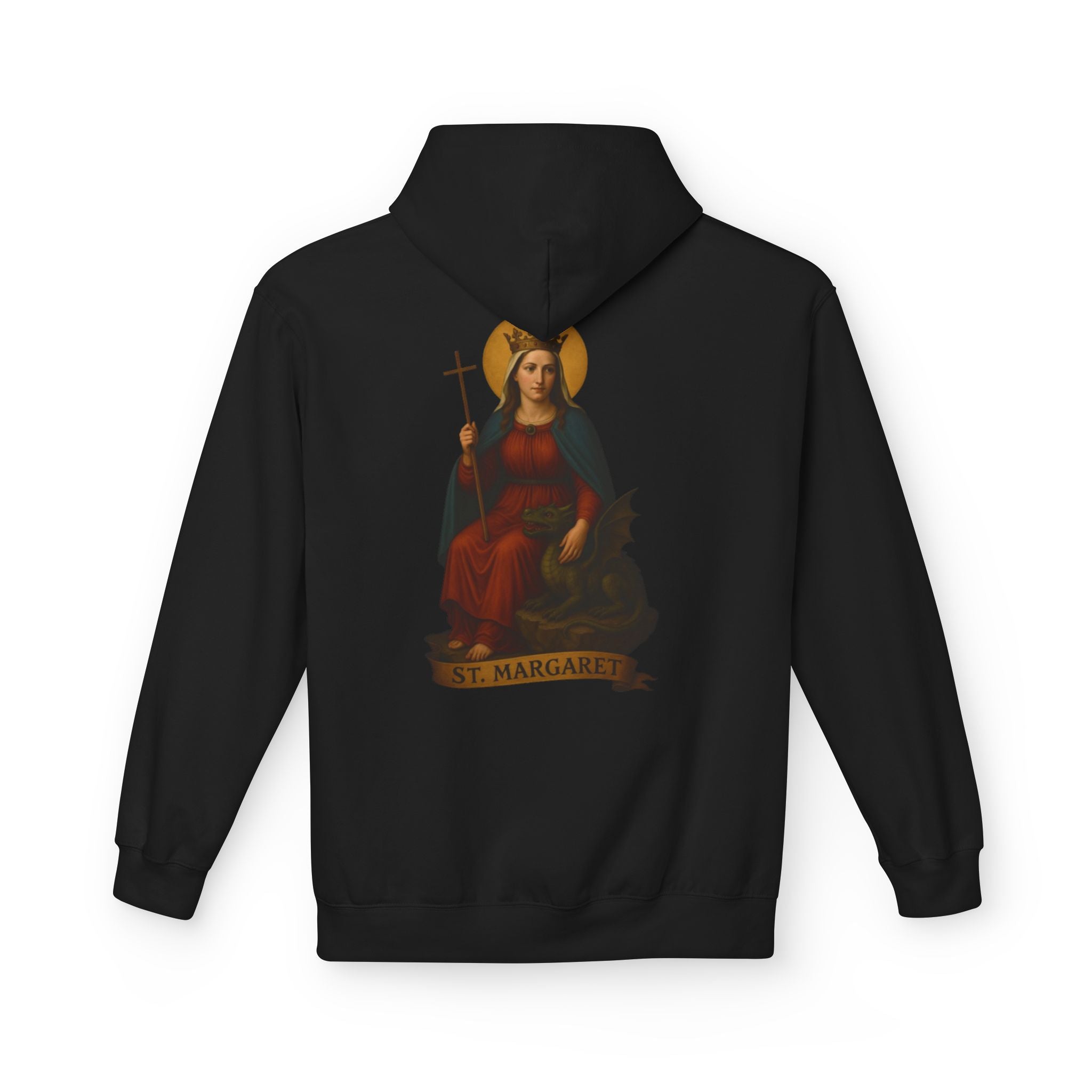 St. Margaret Fleece Hoodie — Victorium Saint Collection