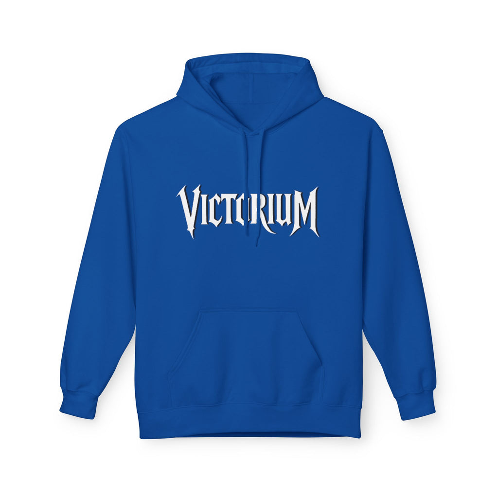 Dove Surrounded Victorium Logo Unisex Fleece Hoodie