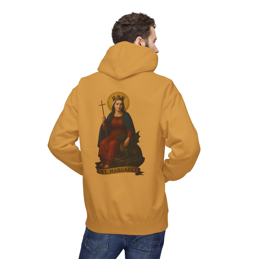 St. Margaret Fleece Hoodie — Victorium Saint Collection