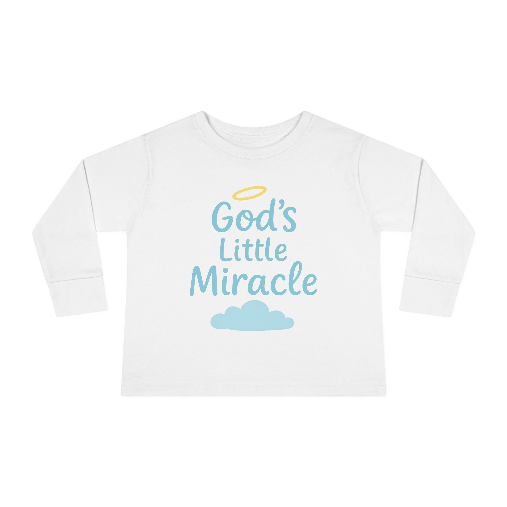 God's Little Miracle - Victorium Toddler Long Sleeve Tee