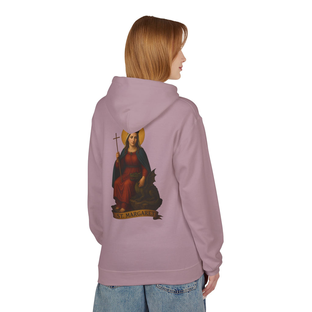 St. Margaret Fleece Hoodie — Victorium Saint Collection