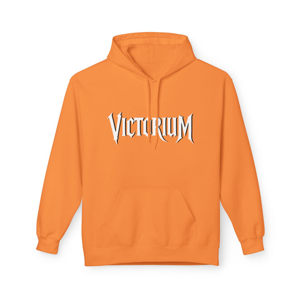 Dove Surrounded Victorium Logo Unisex Fleece Hoodie