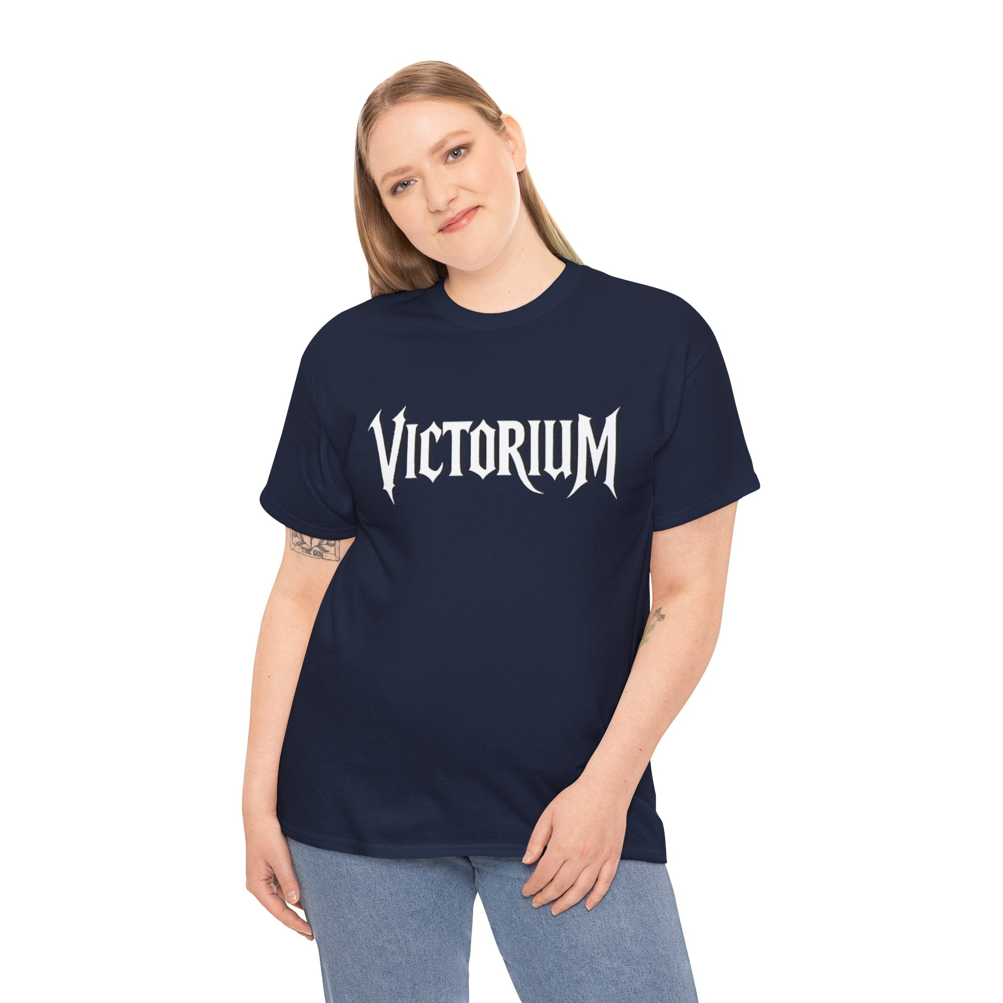 Dove Surrounded Victorium Logo Unisex Tee