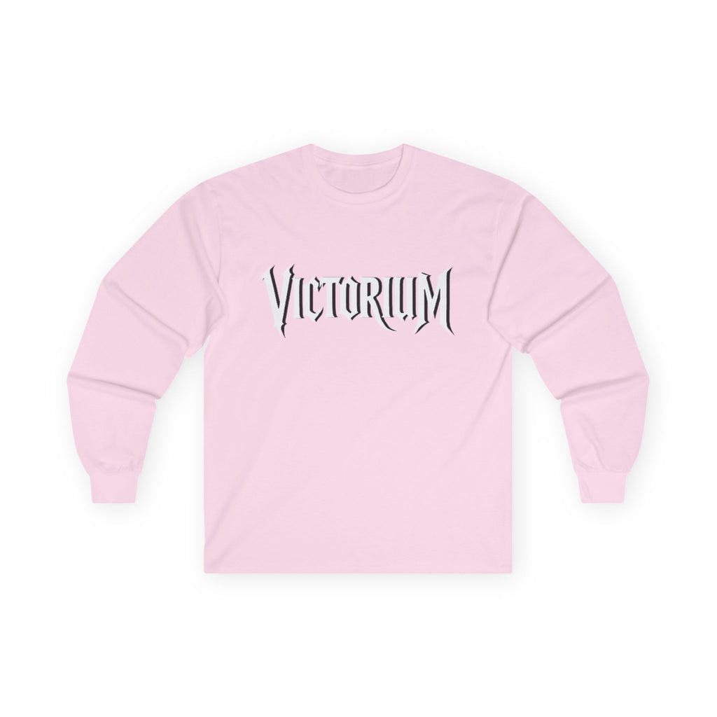 Dove Surrounded Victorium Logo Unisex Long-Sleeve Tee