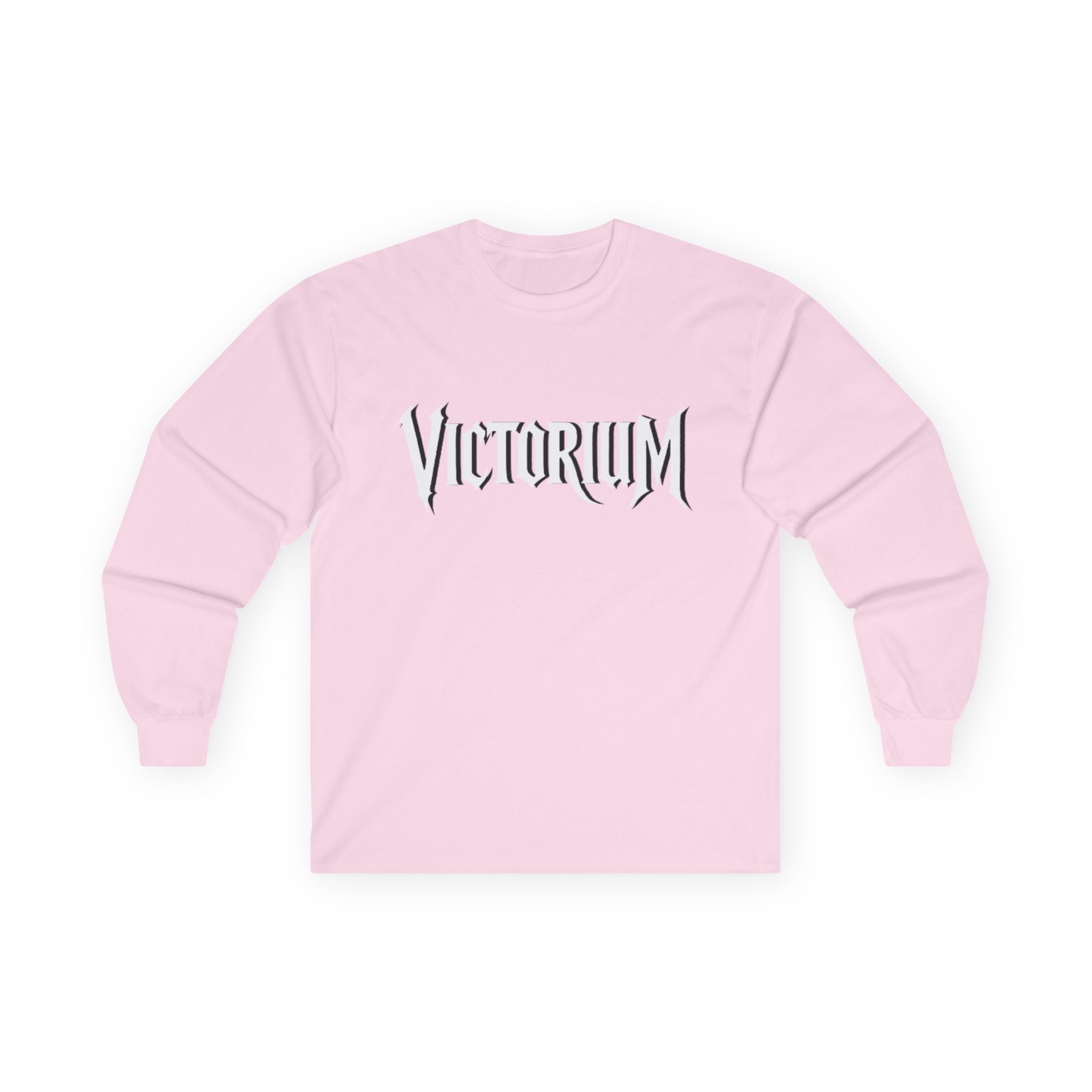 Dove Surrounded Victorium Logo Unisex Long-Sleeve Tee