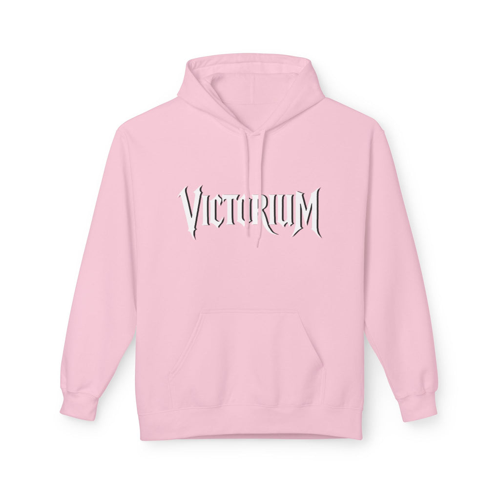 Dove Surrounded Victorium Logo Unisex Fleece Hoodie