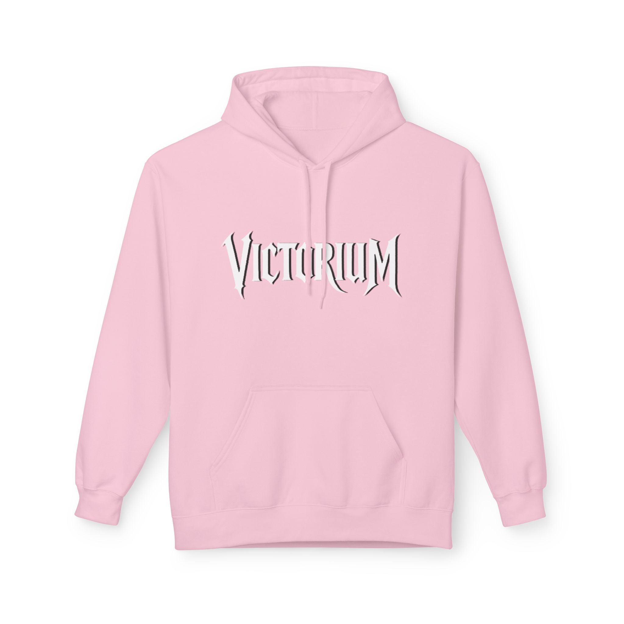 Dove Surrounded Victorium Logo Unisex Fleece Hoodie
