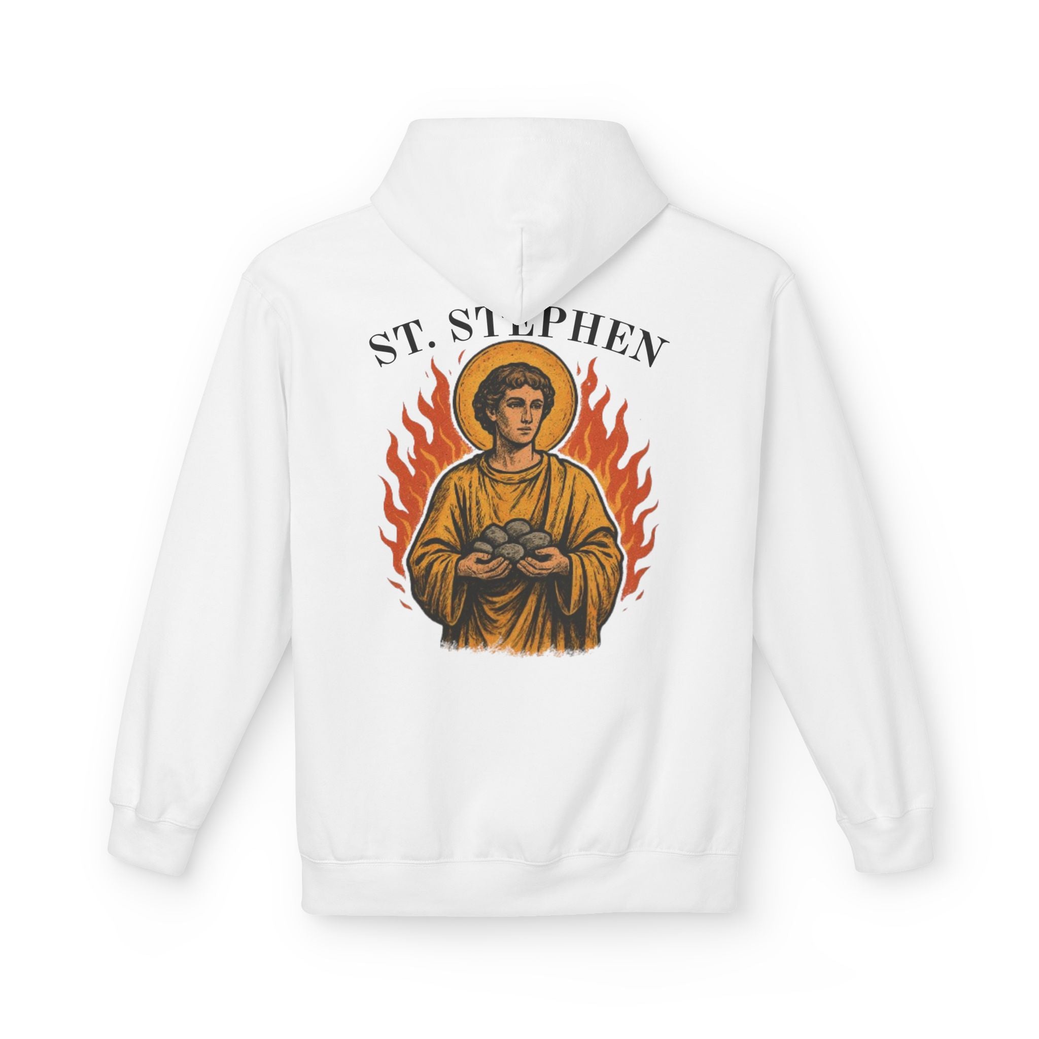 St. Stephen Fleece Hoodie - Victorium Saint Collection